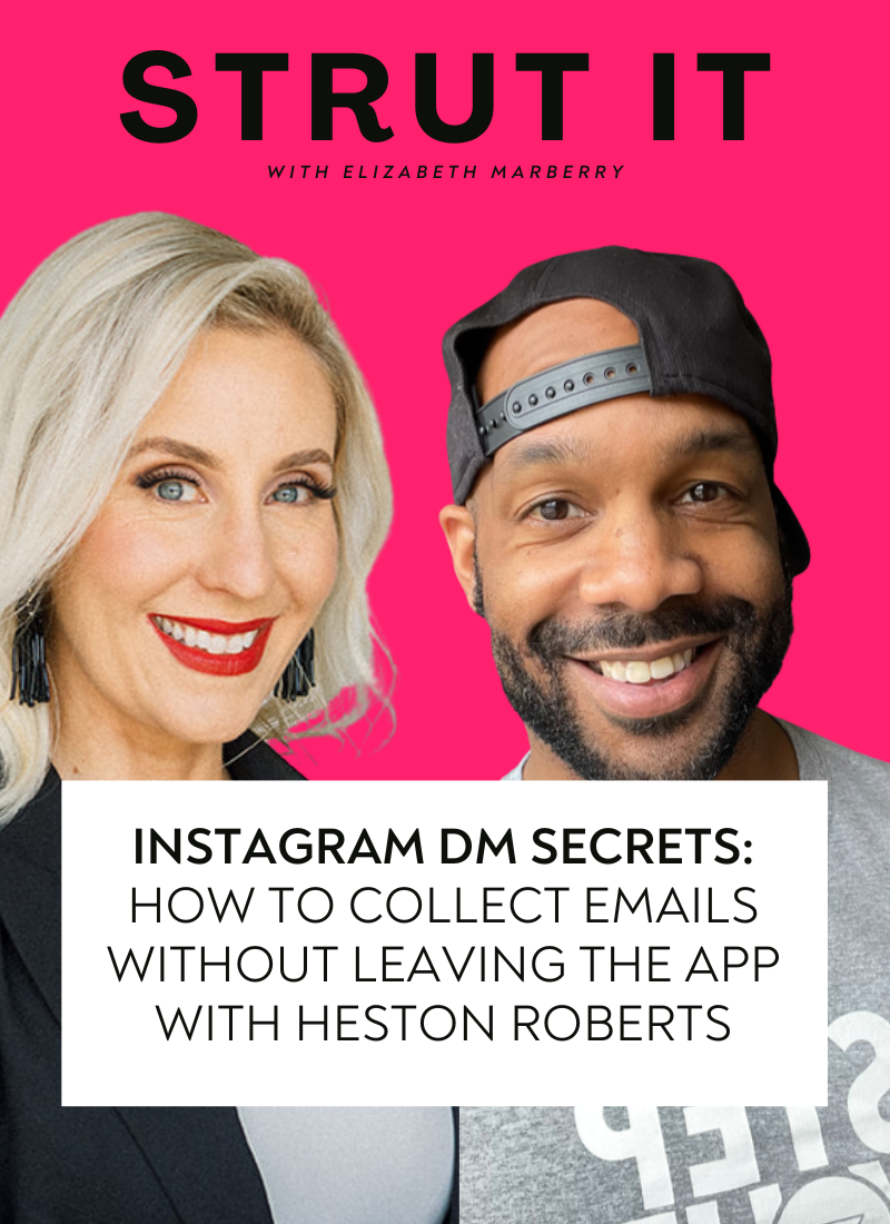 73: Instagram DM Secrets: How to Collect Emails Without Leaving the App with Heston Roberts
