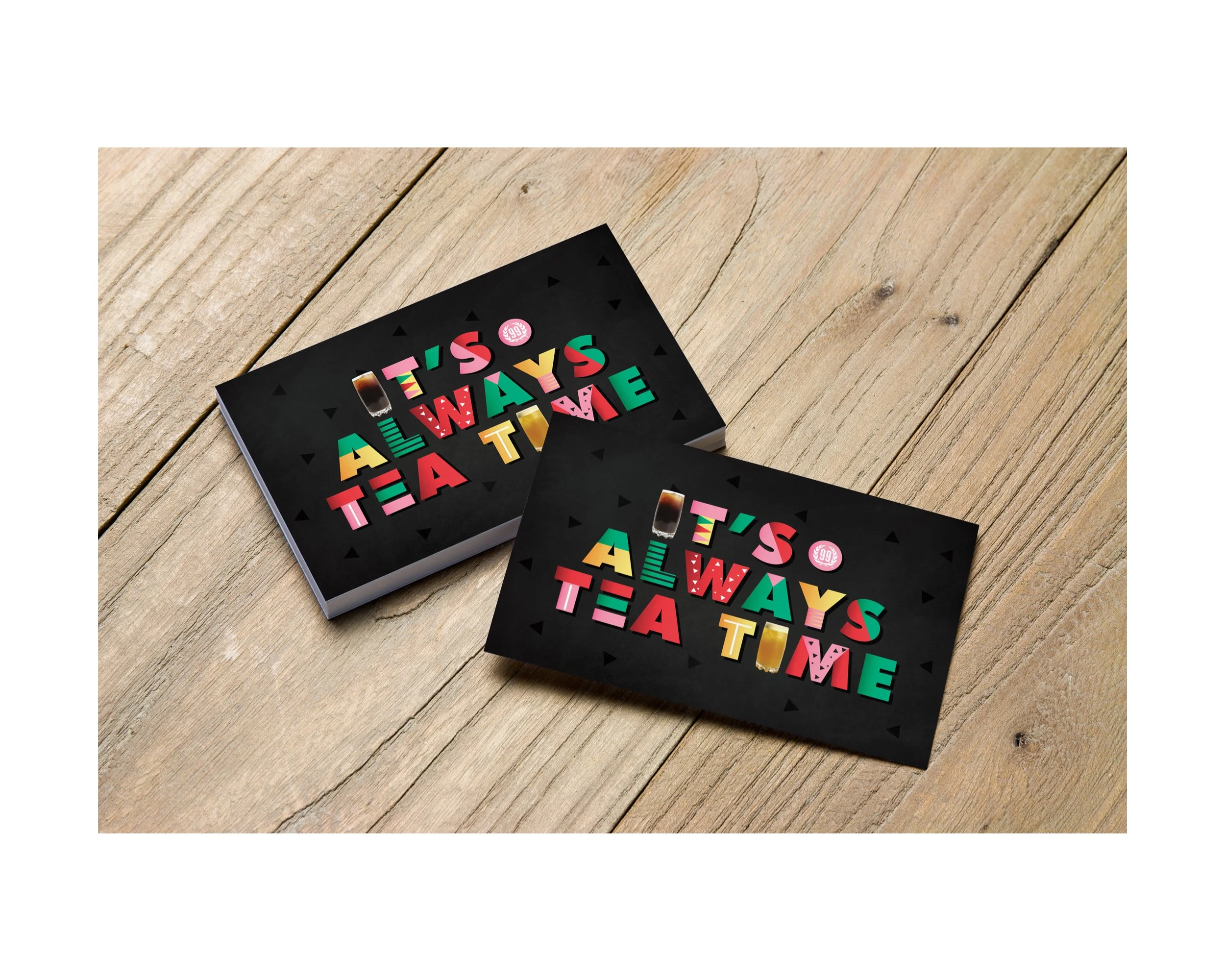 Drinking Promotion Card Front