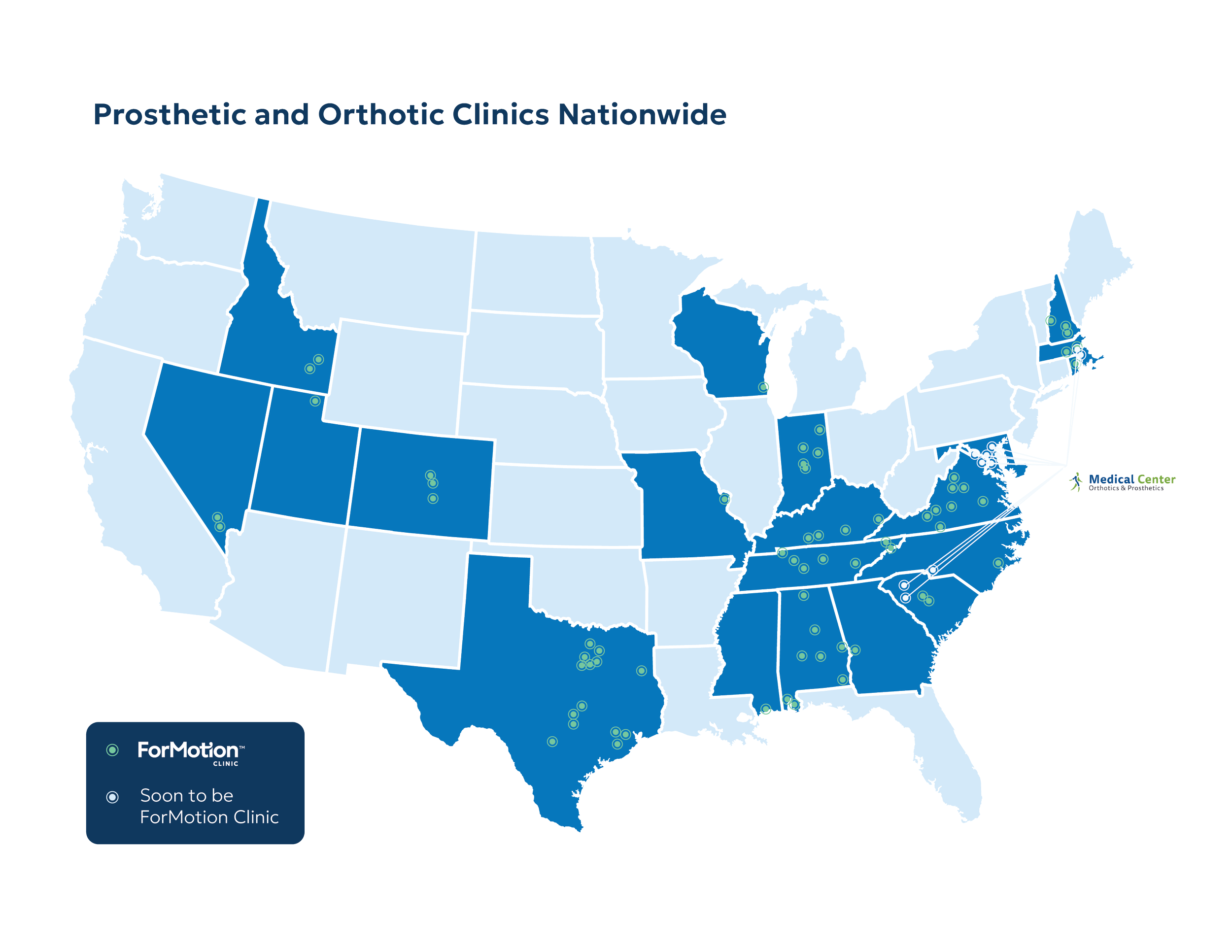 ForMotion Clinics across the US.
