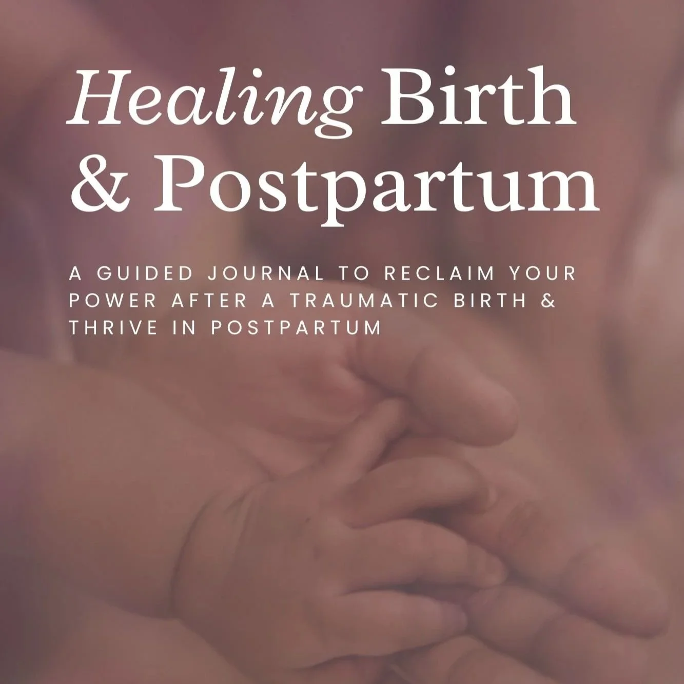 Healing Birth Wounds Guided Journal