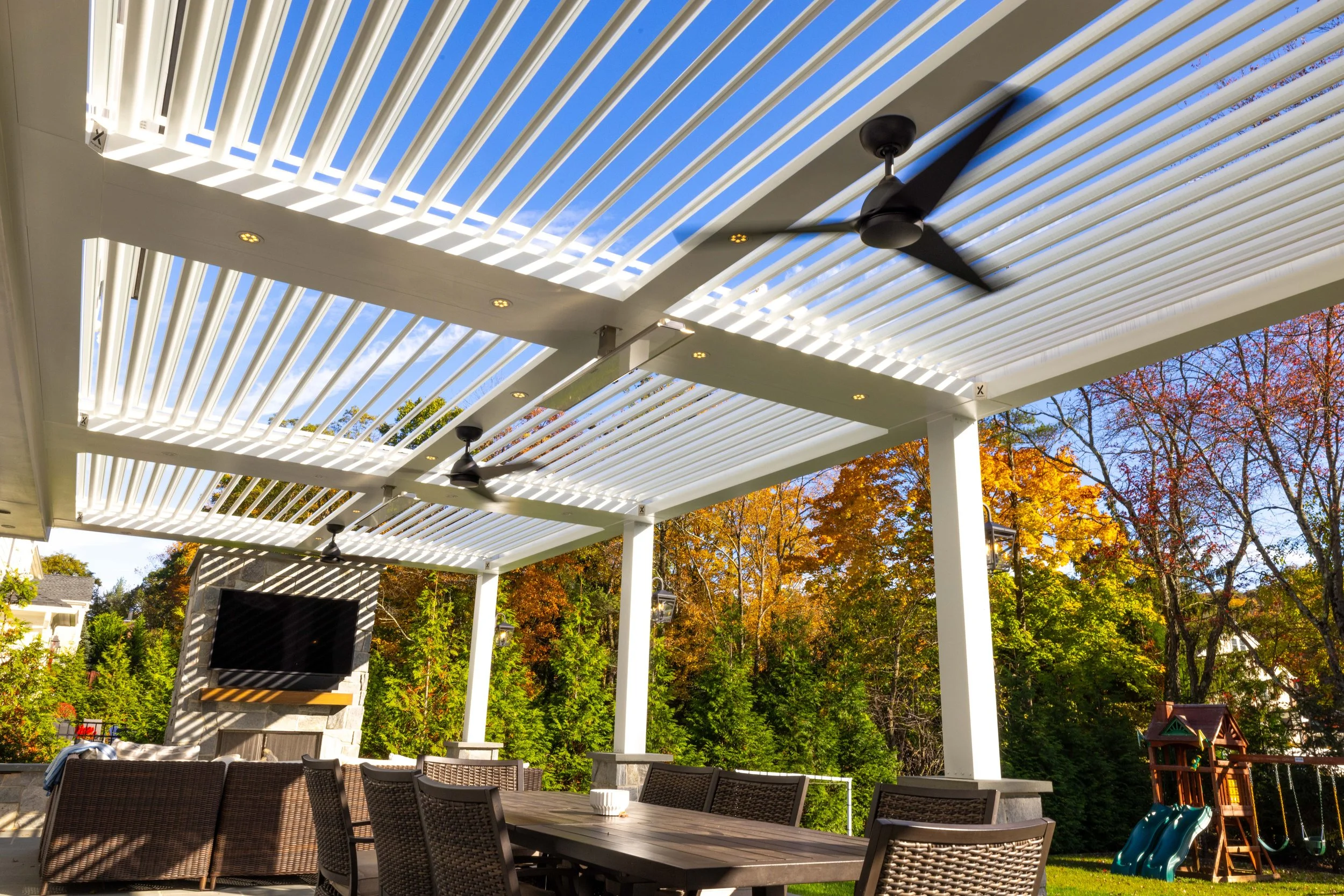 Majestic Outdoor Awnings Pergolas Motorized Screens Outdoor