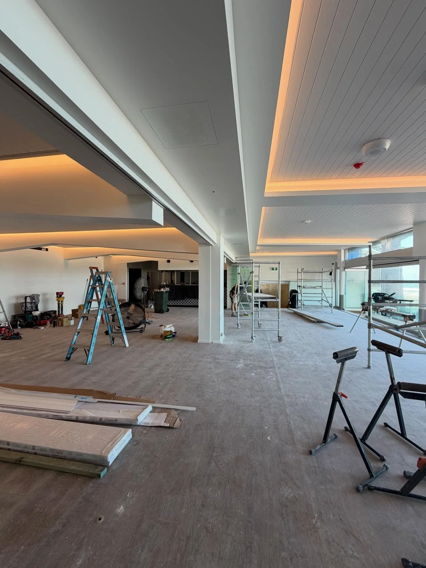 Christmas lights coming early. 130m of LED strip just in time for the silly season. Thanks to @chapmanelectrical for the help on this project. More to come🕺