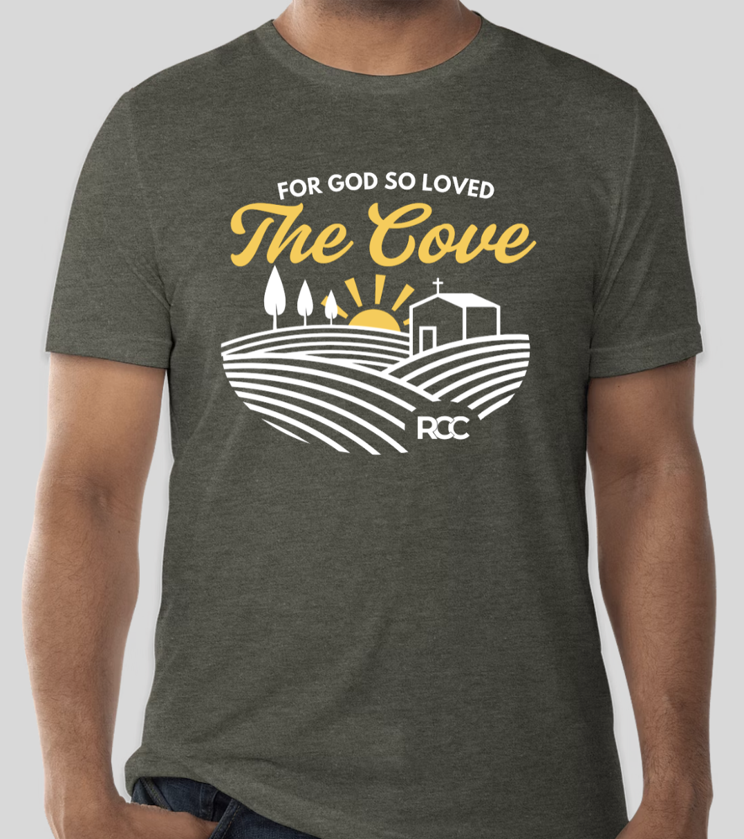 Love the Cove T-Shirt OLIVE