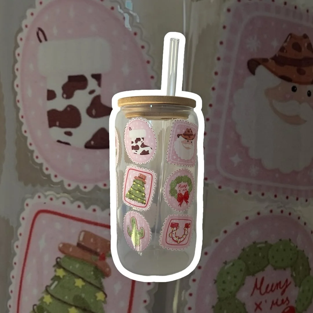 Check out this cute new beer can glass we have available 🤠🎄