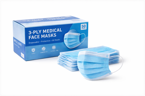3-Ply Medical Face Masks