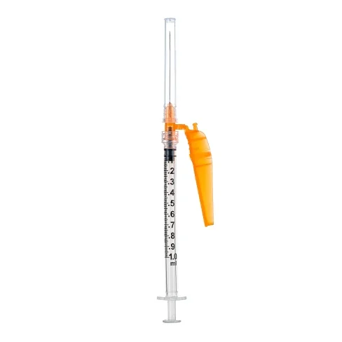 Sol-Care Safety Needle with Luer Lock Syringe Combination.