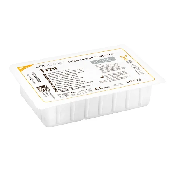 Sol-M Allergy Syringe Tray.