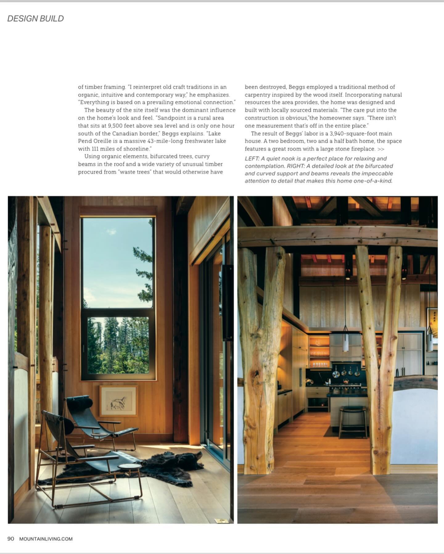 木 Thank you Anne Hebert @mountainlivingmag for featuring our project in your May/June issue and to @mdvphoto_architecture for your beautiful photography and making this happen for us.
&zwnj;
I am forever indebted to our clients and crew who made this