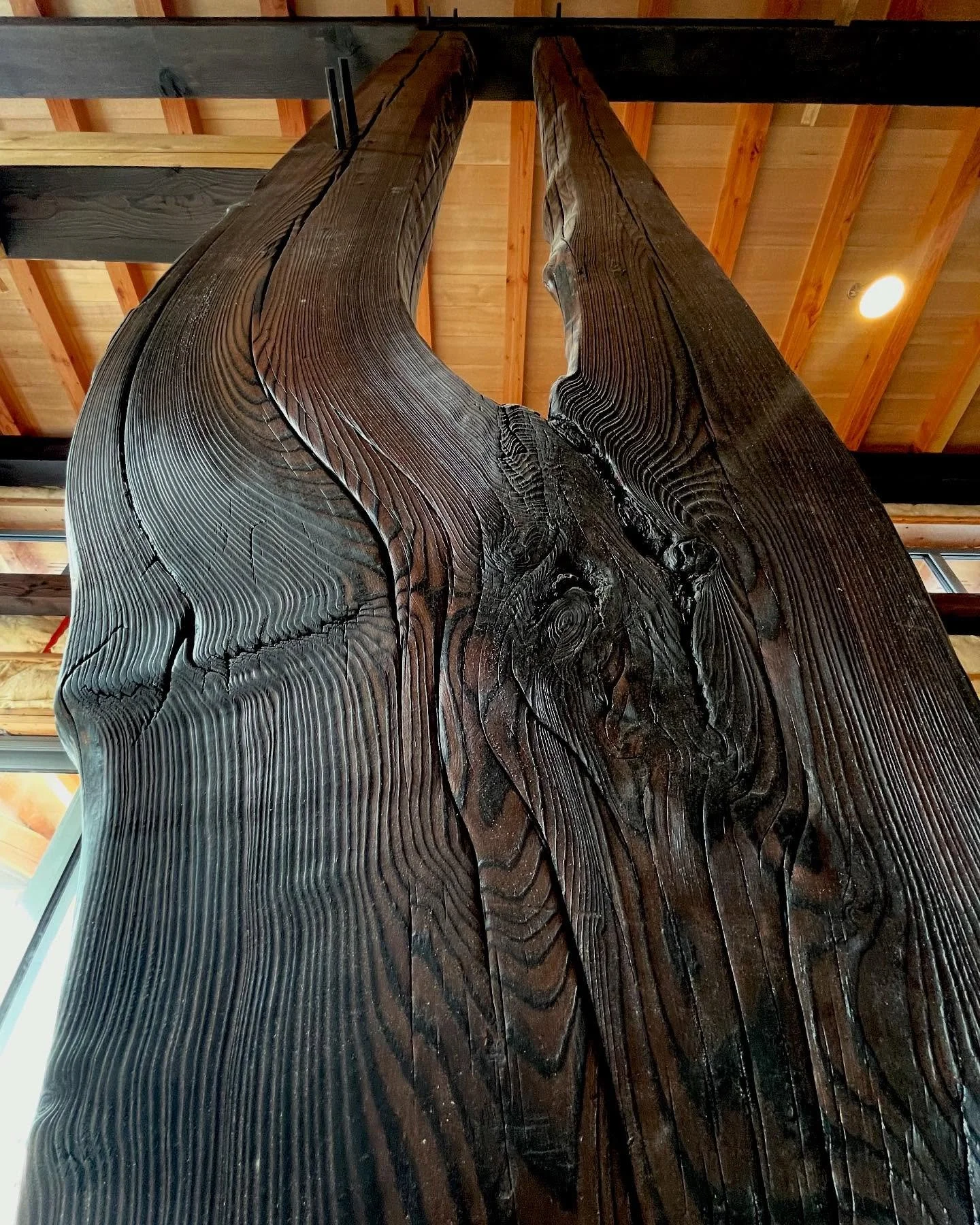 木 Born of Fire.
&zwnj;
For over a thousand years-an unbroken chain of carpenters stretches behind us. Do your best work. 
&zwnj;
#masterbuilder
#craftistheremedy
#organicmedievalrevival
#timberframe
#craftsmanship
#conservation
#sandpointidaho