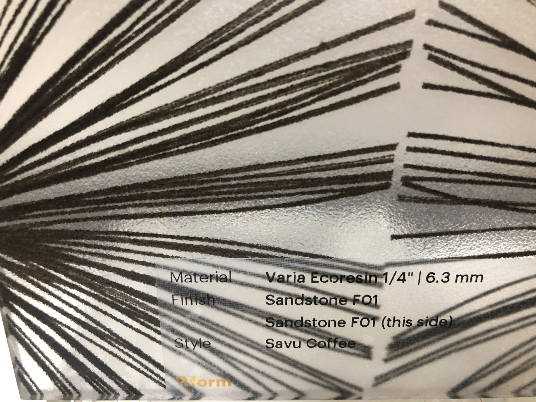 Sandstone your project to make it non transparent.JPEG