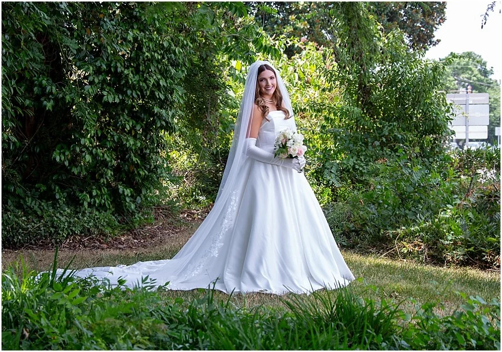 Timeless Bridal Portraits in Our Garden and Studio