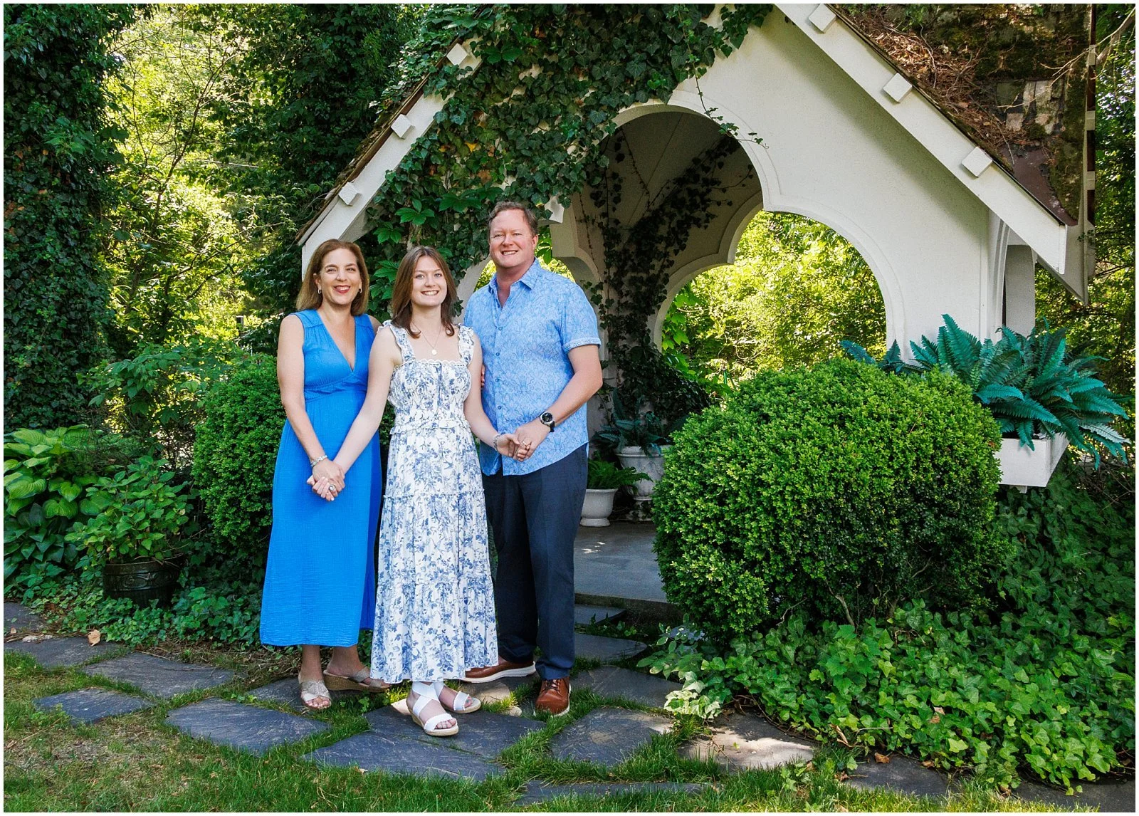 A Garden Portrait Session with Hayes &amp; Fisk