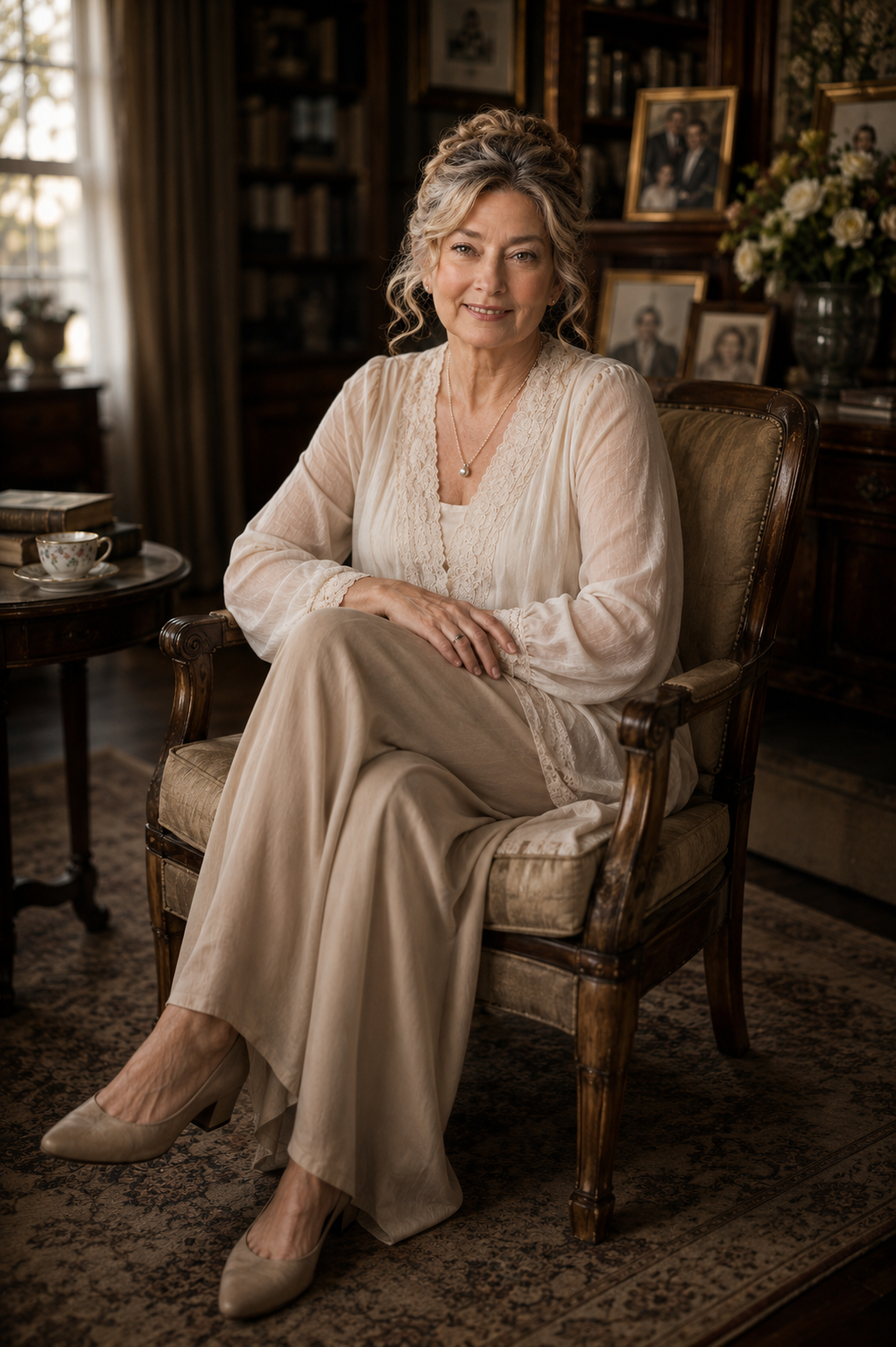 Virginia Anne, a fictional Hayes & Fisk character created to share stories about family, photographs, memories, and the passage of time.