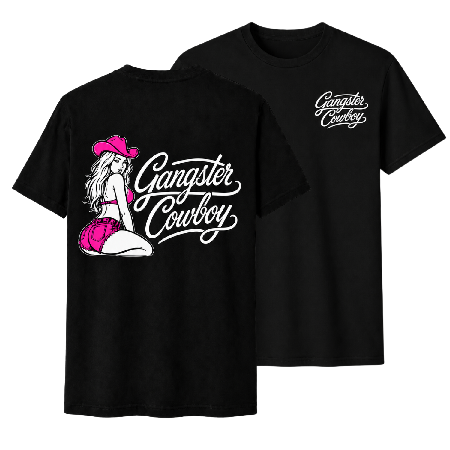 The Double Take T-Shirt - Pink