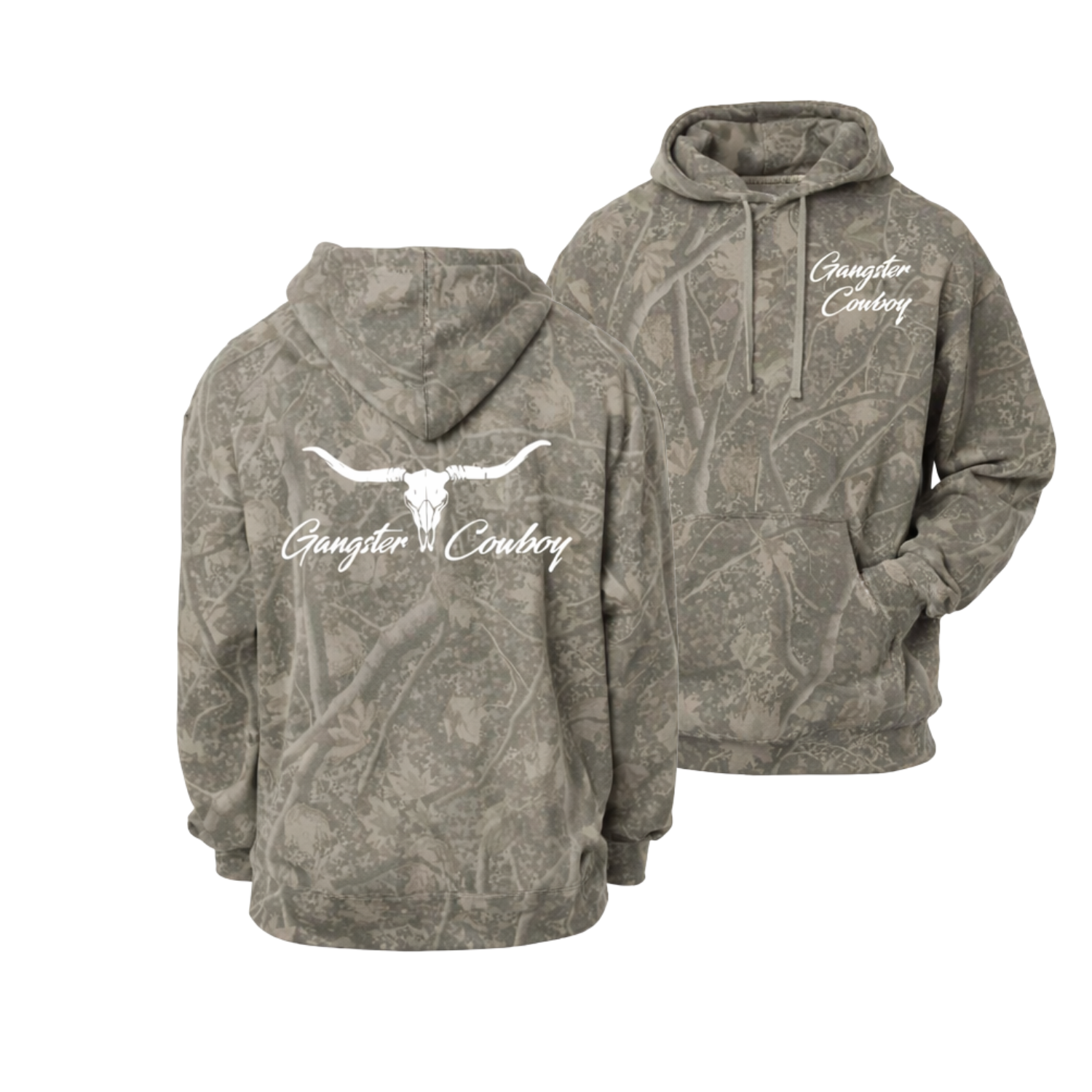 The Bull Camo Hoodie