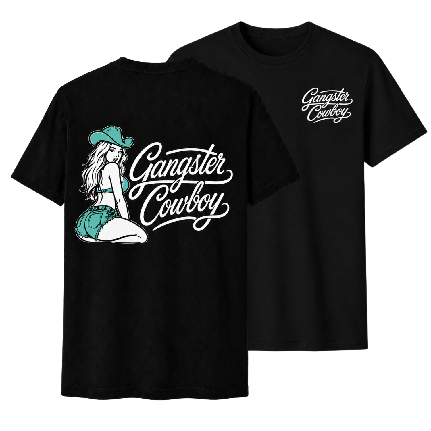 The Double Take T-Shirt - Teal