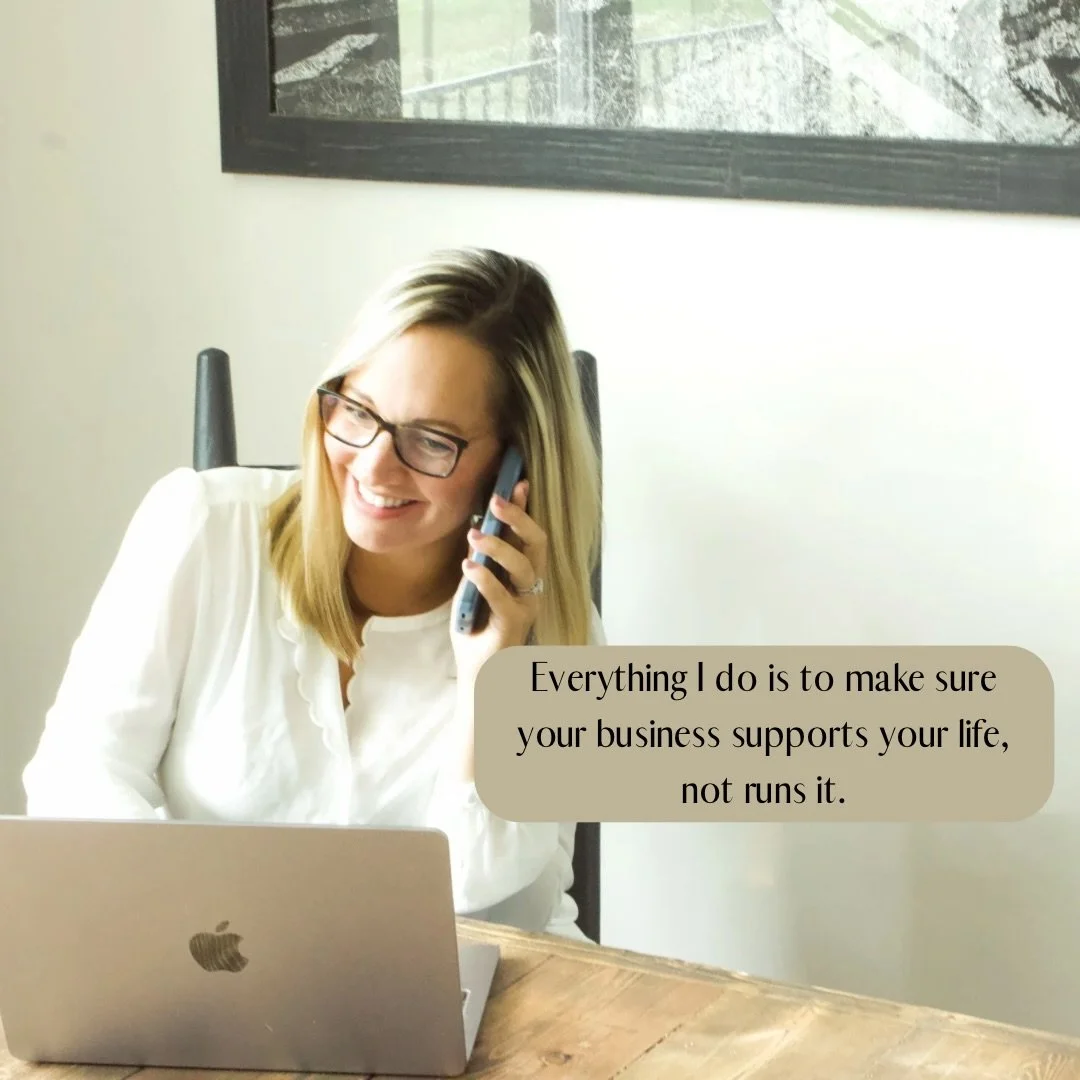 You didn&rsquo;t start your business to feel behind.

You started it for flexibility.
For margin.
For more time with your kids.

But when your numbers are unclear, everything feels heavier than it should.

You second-guess decisions.
You avoid lookin