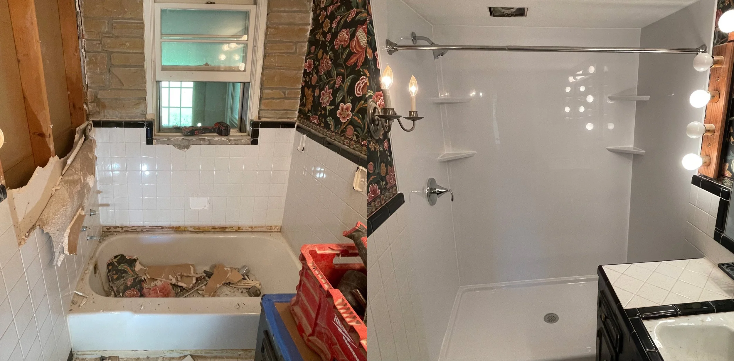 Real Shower Transformations:
From tub-to-shower conversions to complete shower replacements, our work reflects thoughtful design and careful installation.