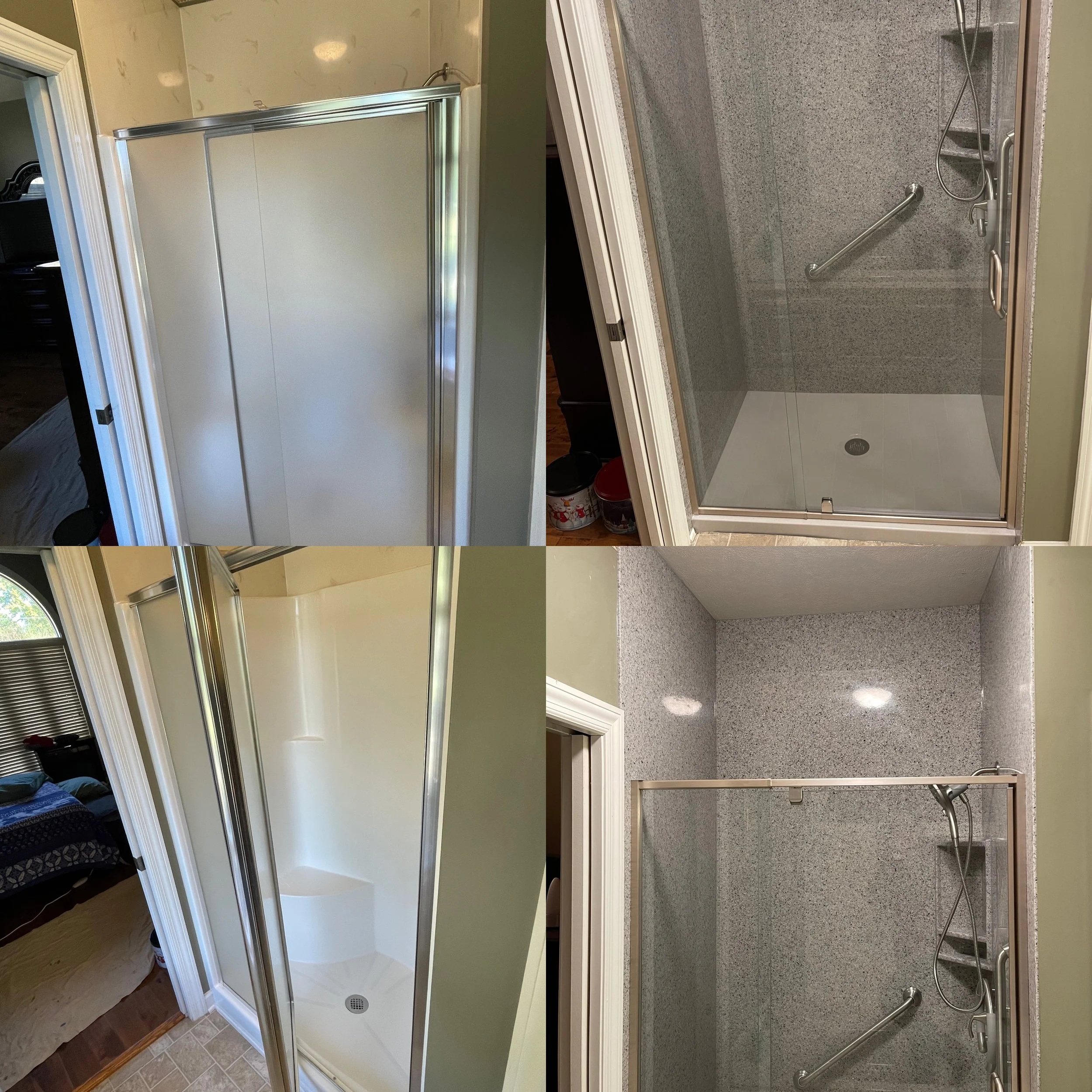 Real Shower Transformations:
From tub-to-shower conversions to complete shower replacements, our work reflects thoughtful design and careful installation.