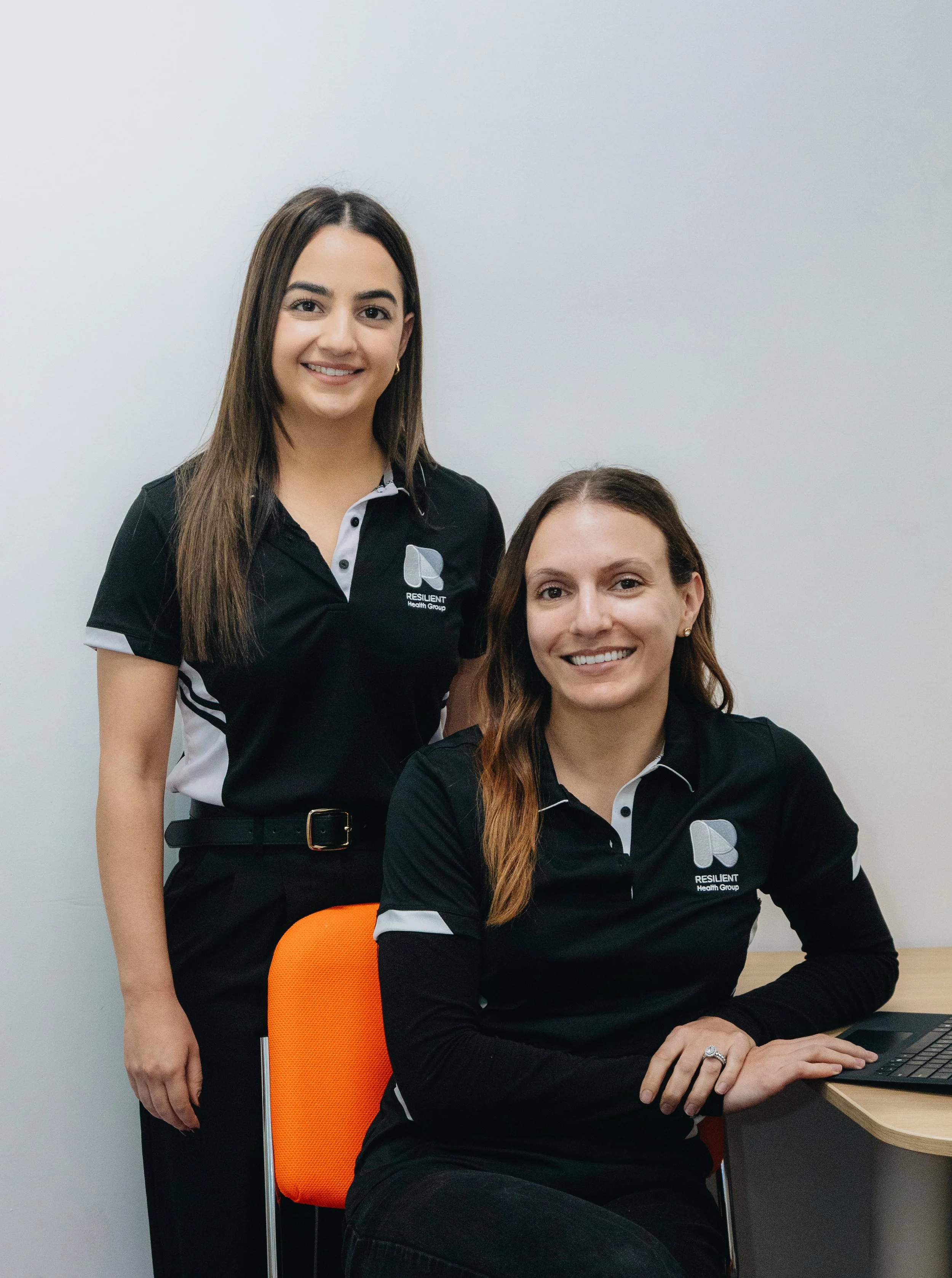 Georgia Binetti & Amelia Romeo, Our highly-regarded Occupational Therapists. Resilient Health Group, 226 Magill Road Beulah Park SA 5067. Occupational Therapist Home Modifications. Occupational Therapist Adelaide.