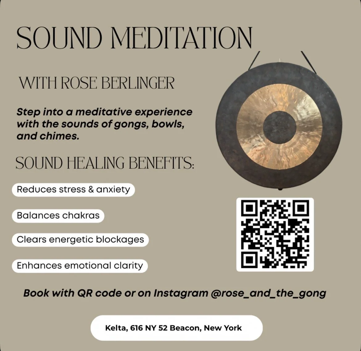 Monthly Sound Meditation with Rose