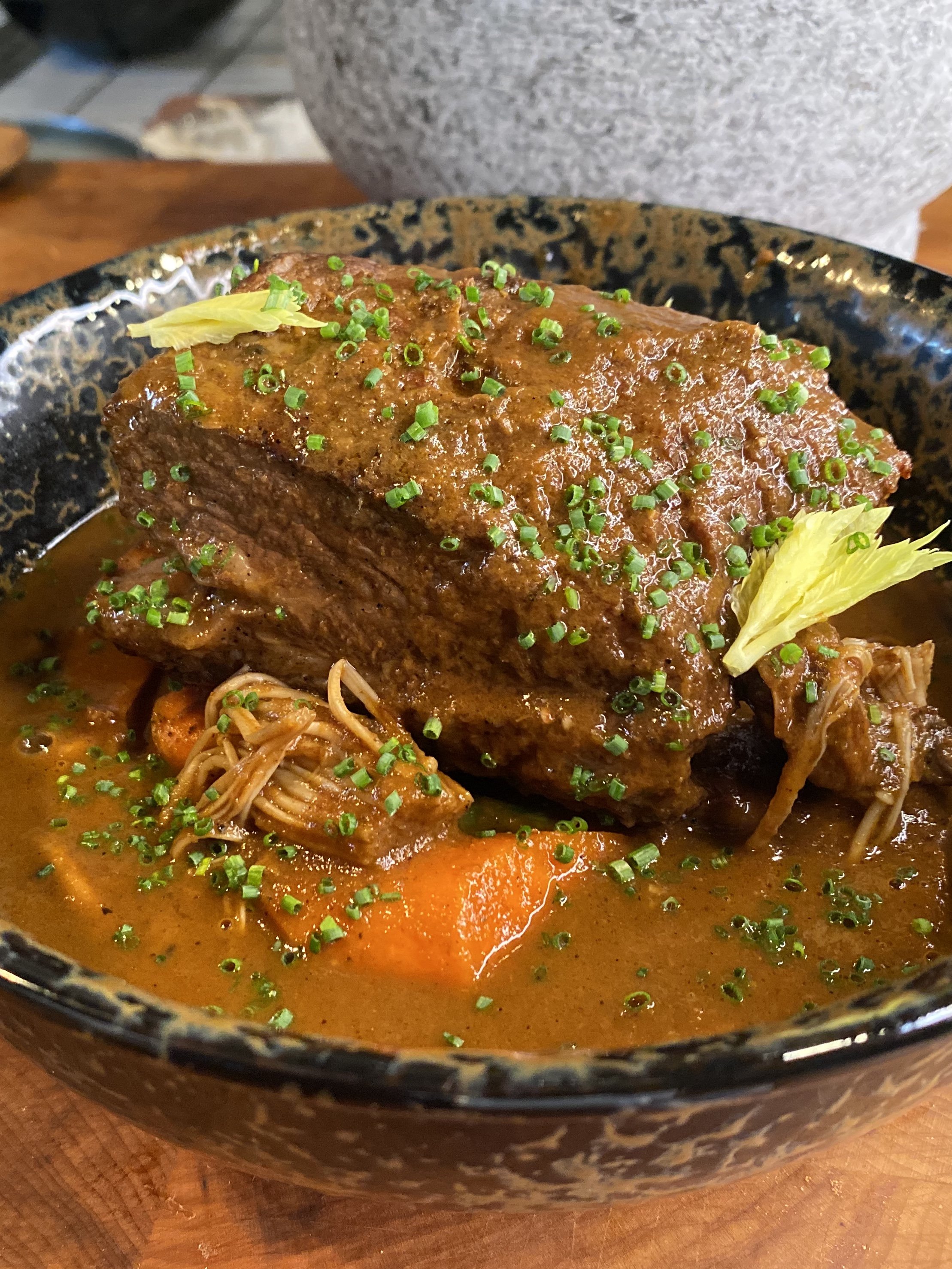 Curry Pot Roast Day 1