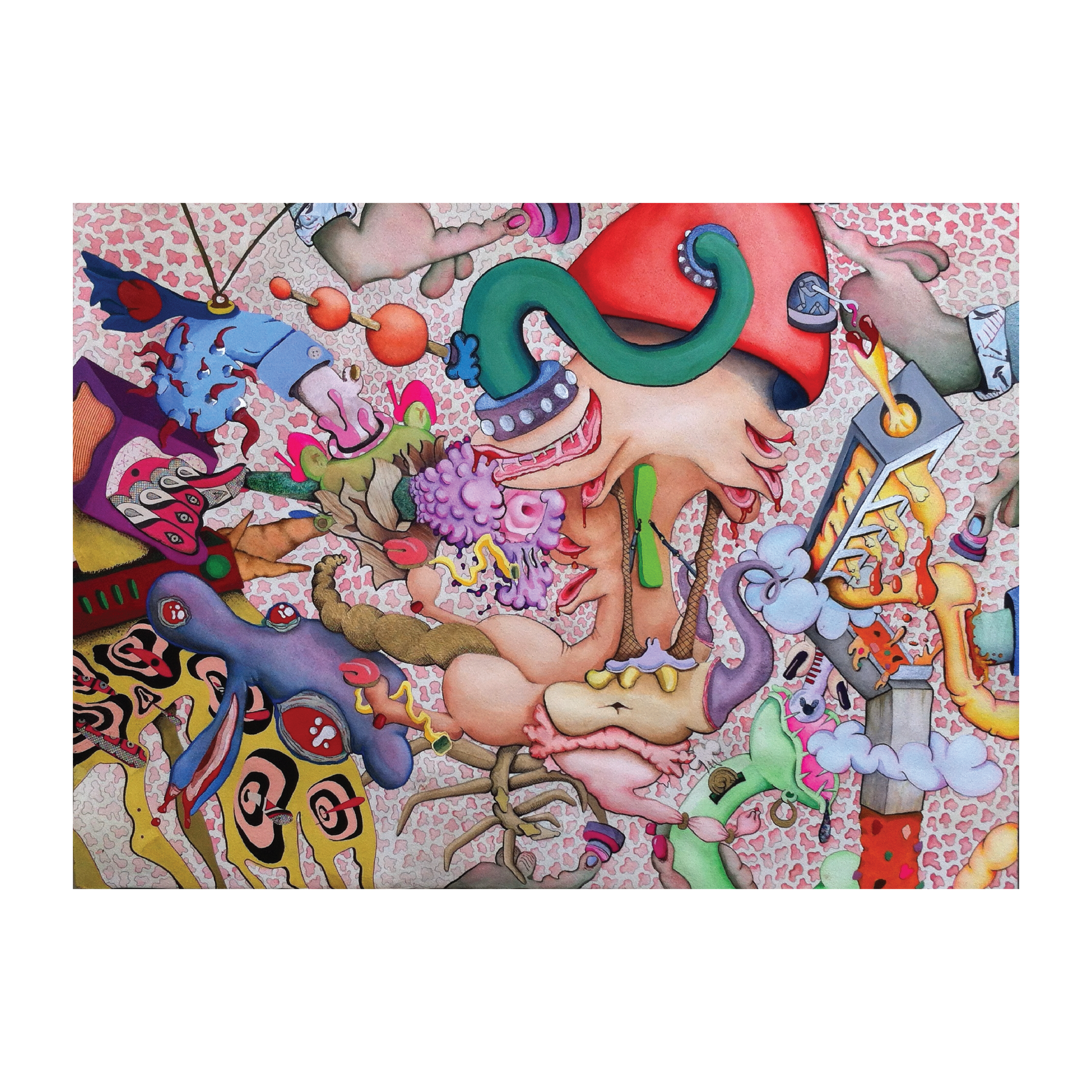 "Hydra" 24"X36" Original Painting