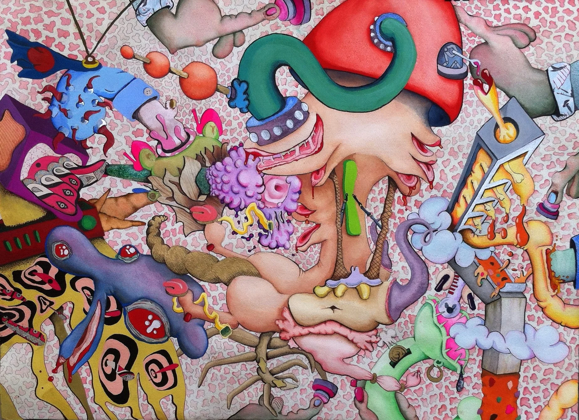Acrylic, Gouache.JPG