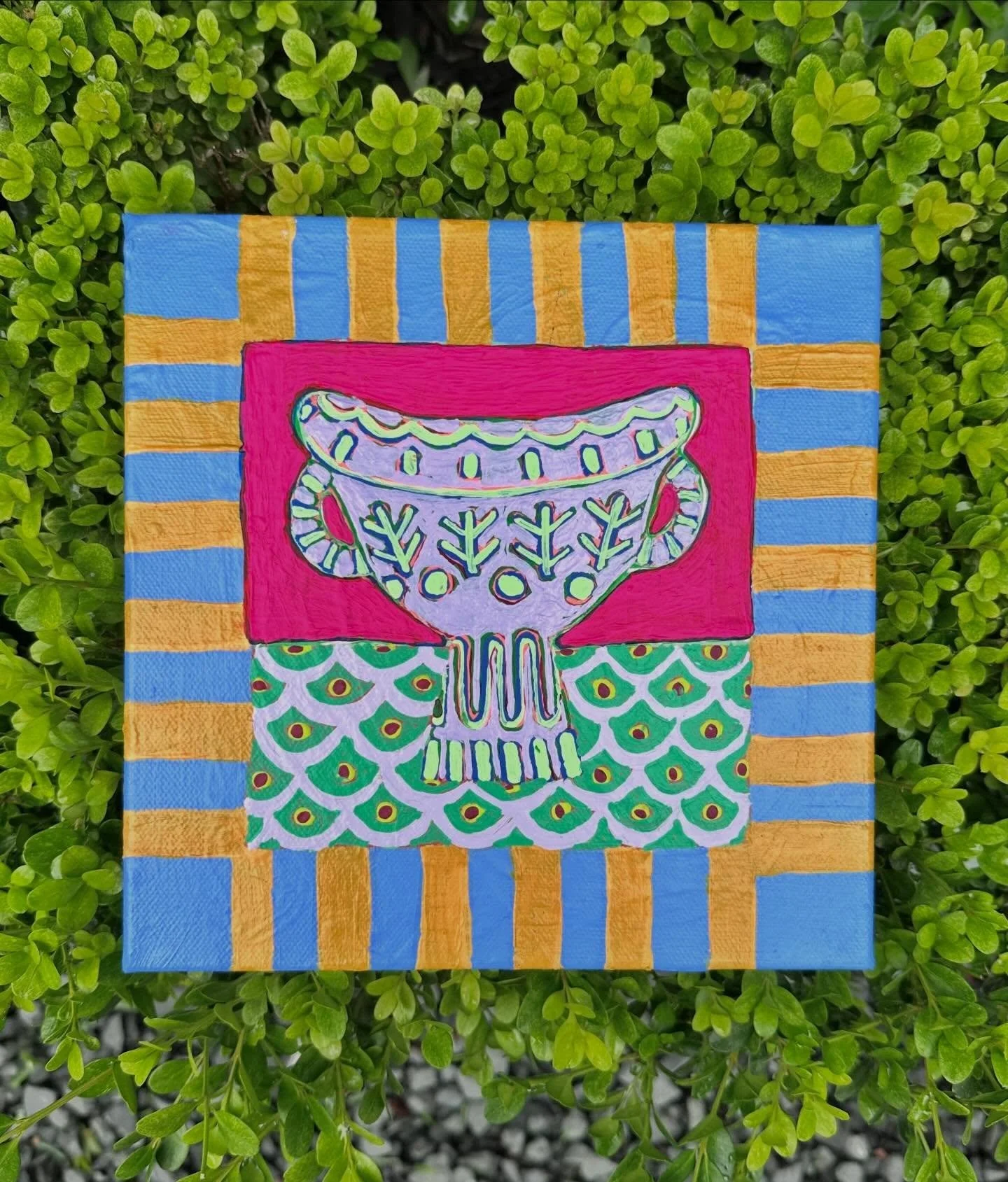 Tell me which one you want!💕✨Petite Vase Collection✨ 8&rdquo;x 8&rdquo; mixed media on canvas &bull; perfect Mother&rsquo;s Day Gift🛍️ &bull; ready to hang or set on a shelf🖼️ &bull; link in profile to shop 👆🏼

#collectcait
#mothersdaygiftidea
#