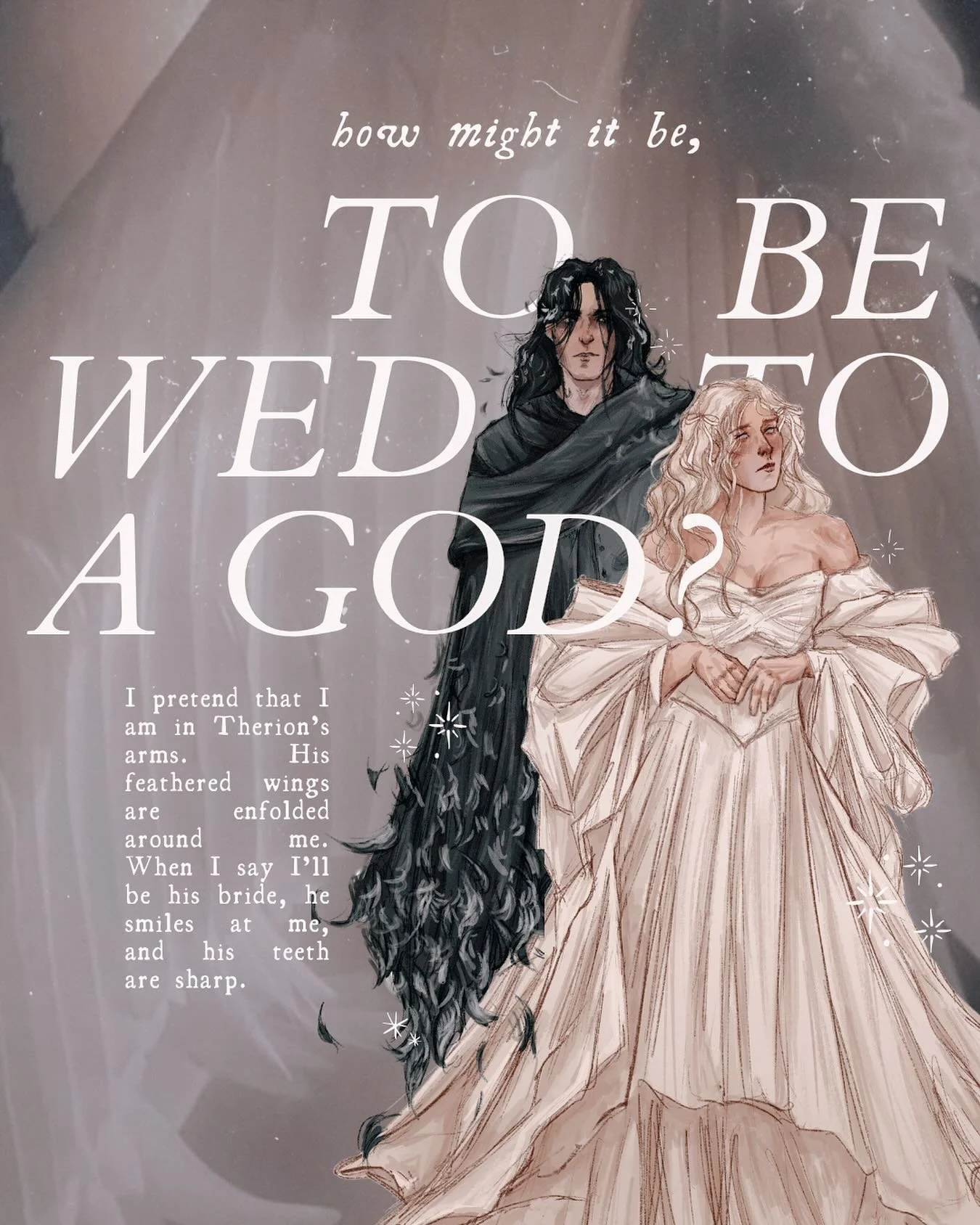 Therion the swan god 🦢 and Lacrimosa, his mortal bride 🎀 from TENDERLY, I AM DEVOURED~
Completely obsessed with the gorgeous character art drawn by @_.starry.knights._ and I couldn’t resist making an edit featuring one of my favourite Lark x