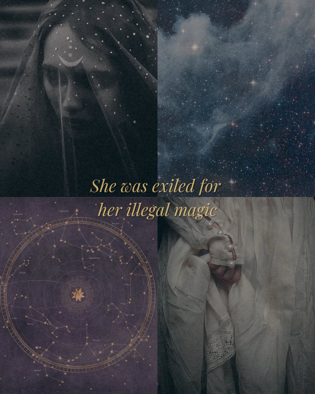 𝓘 𝓶𝓸𝓿𝓮 𝓽𝓱𝓮 𝓼𝓽𝓪𝓻𝓼 𝓯𝓸𝓻 𝓷𝓸 𝓸𝓷𝓮&hellip;

Thinking about my star mages today (and always) as I dream of the day I can share their story with you all ✨🌑🌙
