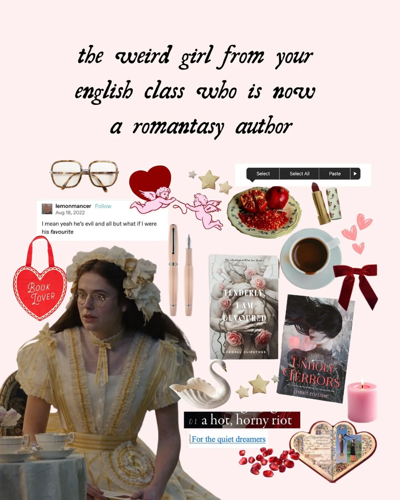 Yes this a self call-out 👼 truly doing what I was destined for, high school me would be so proud&hellip;

Also say what you like about the new WUTHERING HEIGHTS adaptation, but I will hear no slander against Isabella &mdash; the cutest lil freak who