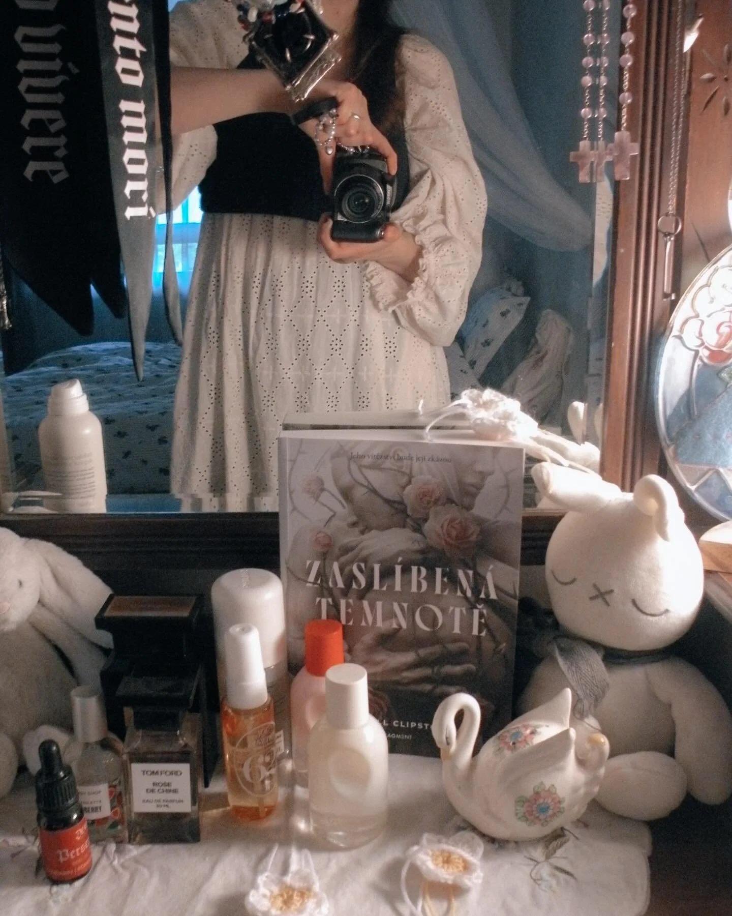 Life lately as a romantasy author slash homebody who needs to put her clean laundry away 🎀