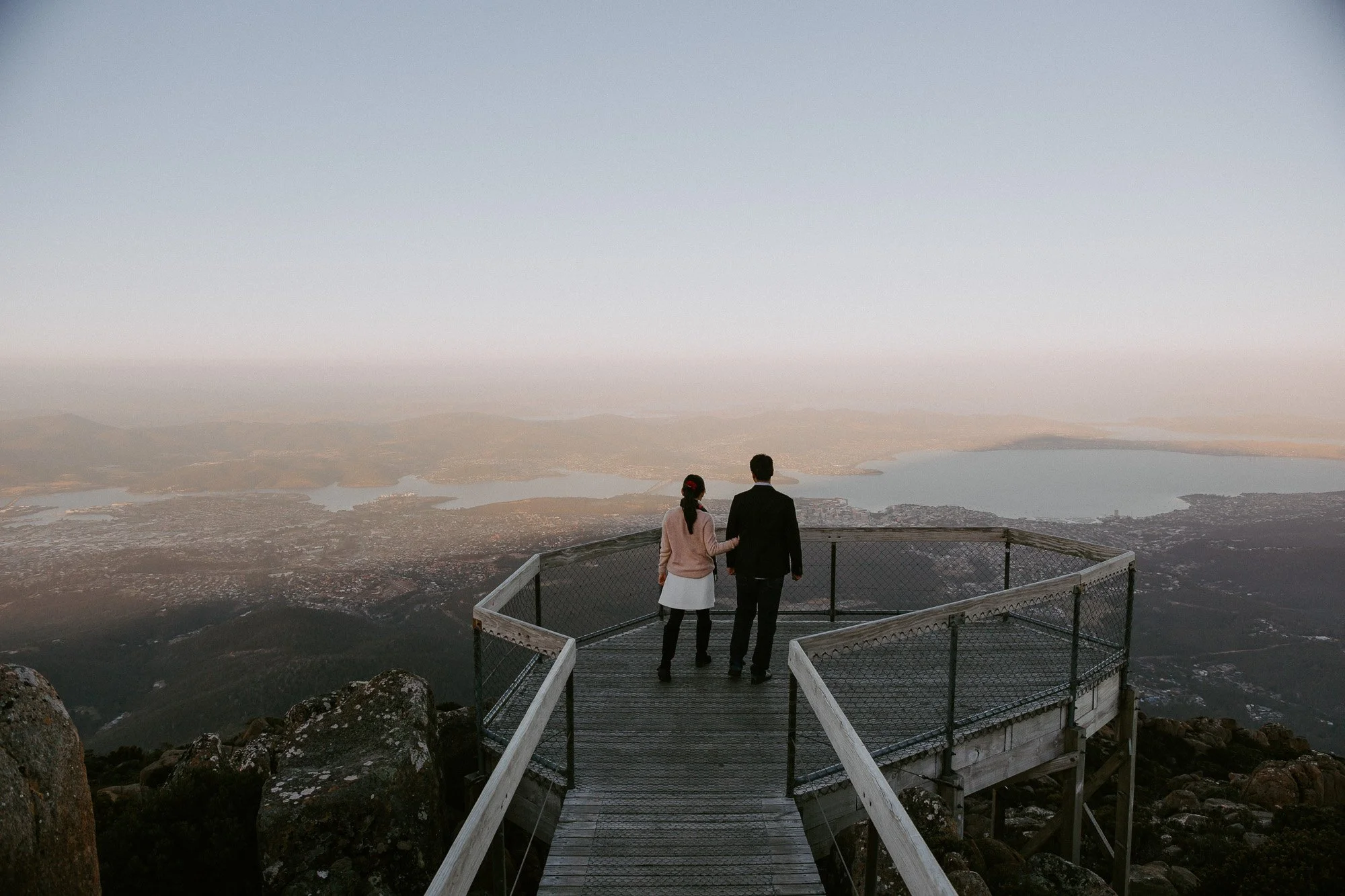 Mount Wellington Engagement Photo Session