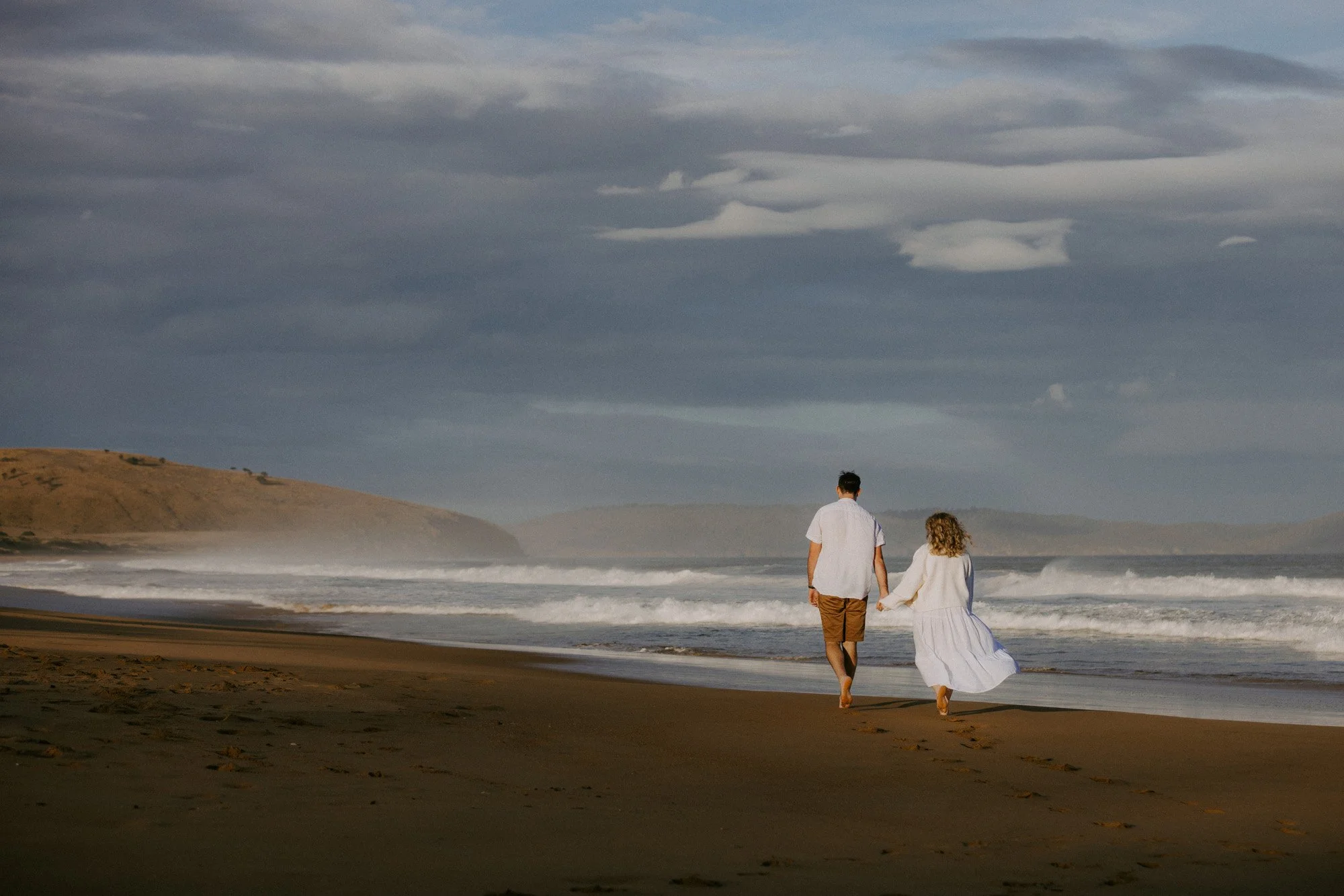 Calverts Beach and Goat Bluff Engagement Session