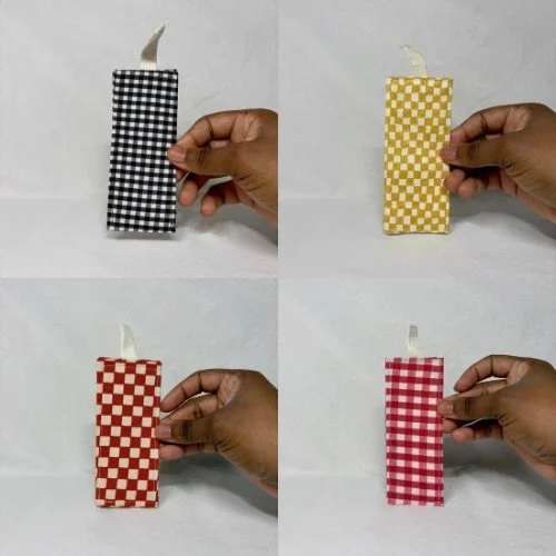 Checkered Bookmark
