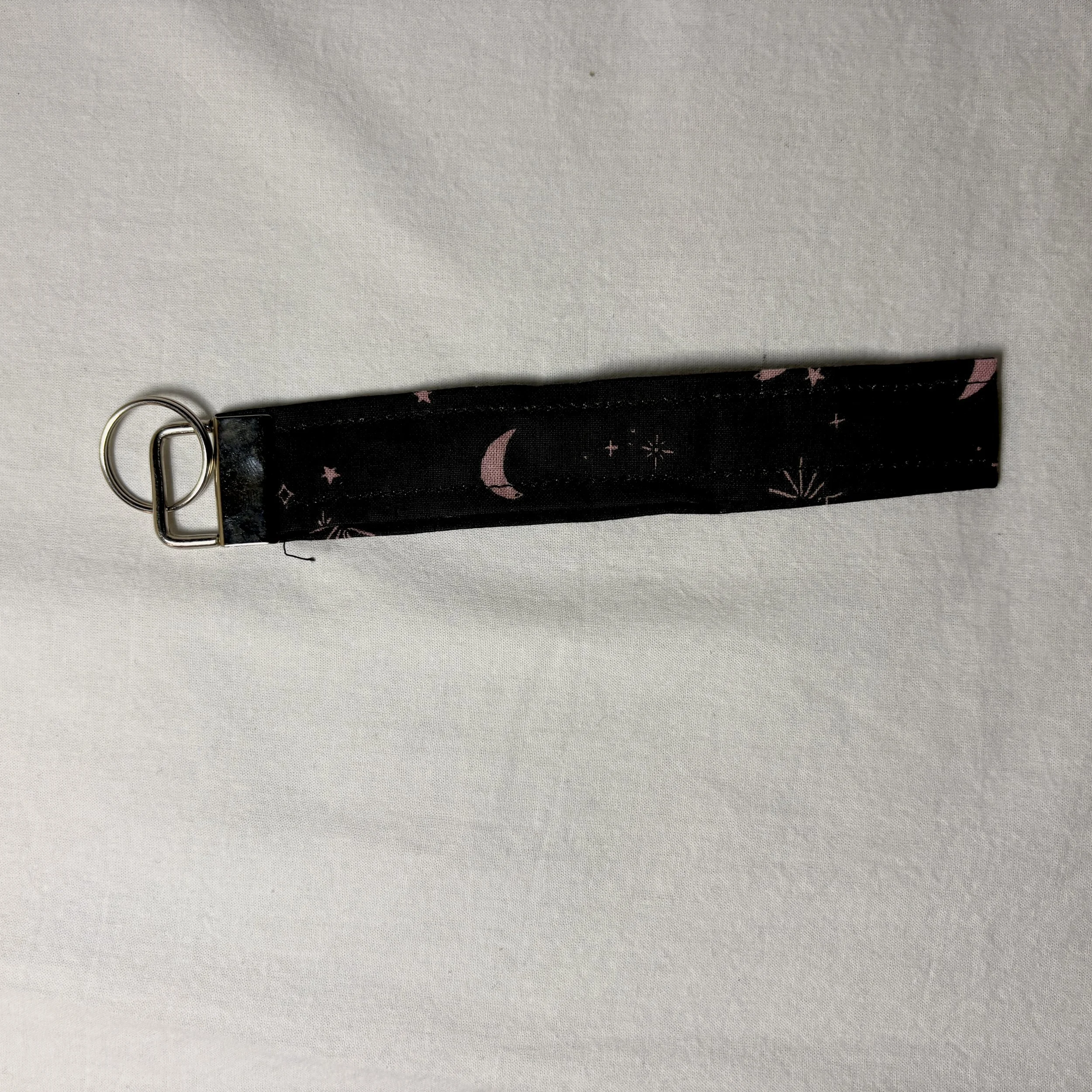 Black & Pink Celestial Keychain