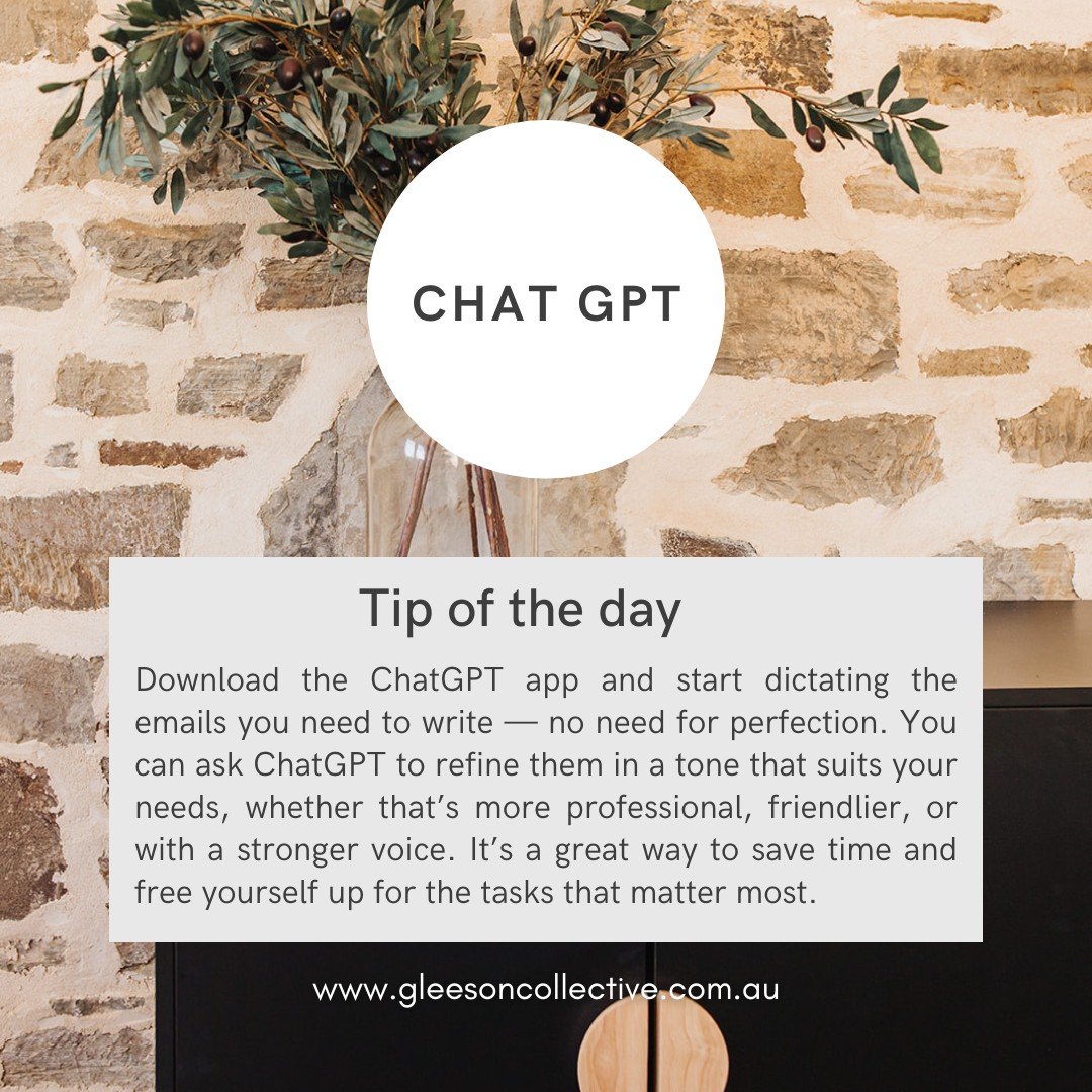 If you are not already using ChatGPT or similar AI tools in business, you should be! #smallbusinessowner #GleesonCoworking #claresa #startup #newbusiness #business #work #WomenInRuralBusiness #worklife #workfromhome #coworking #workspace #BusinessGro