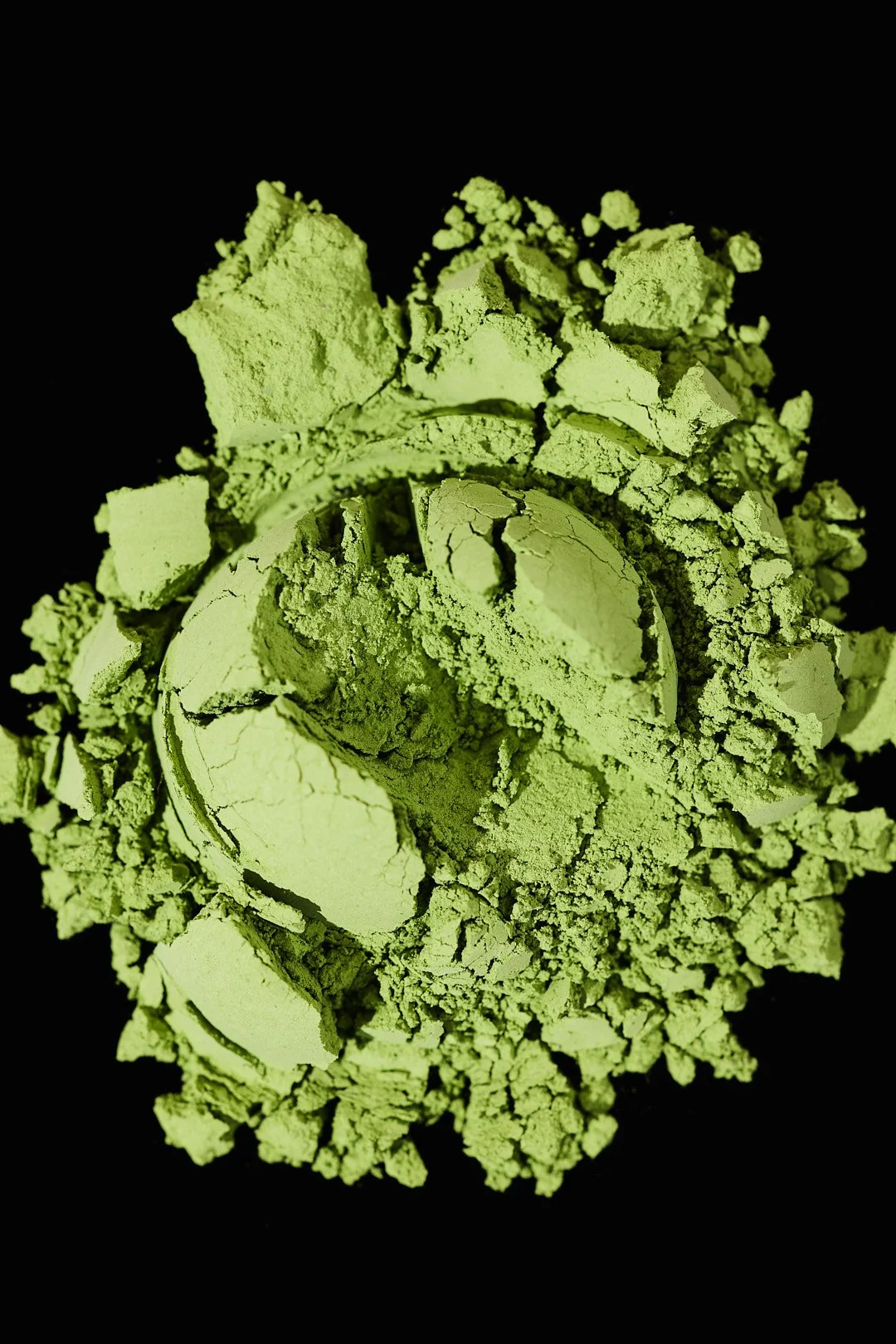 Close-up of matcha