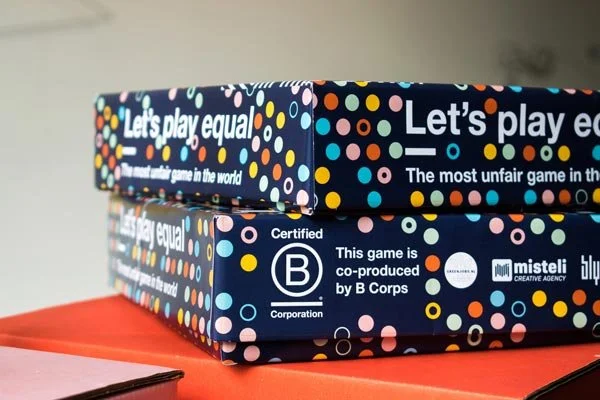 Let's play equal box detail B Corp certified