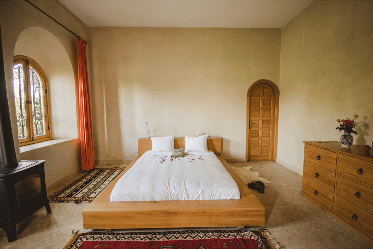 traditional moroccan hotel room
