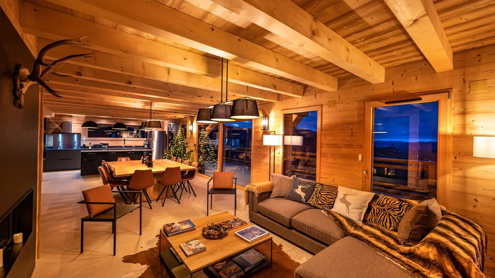 chalet de montagne haut de gamme