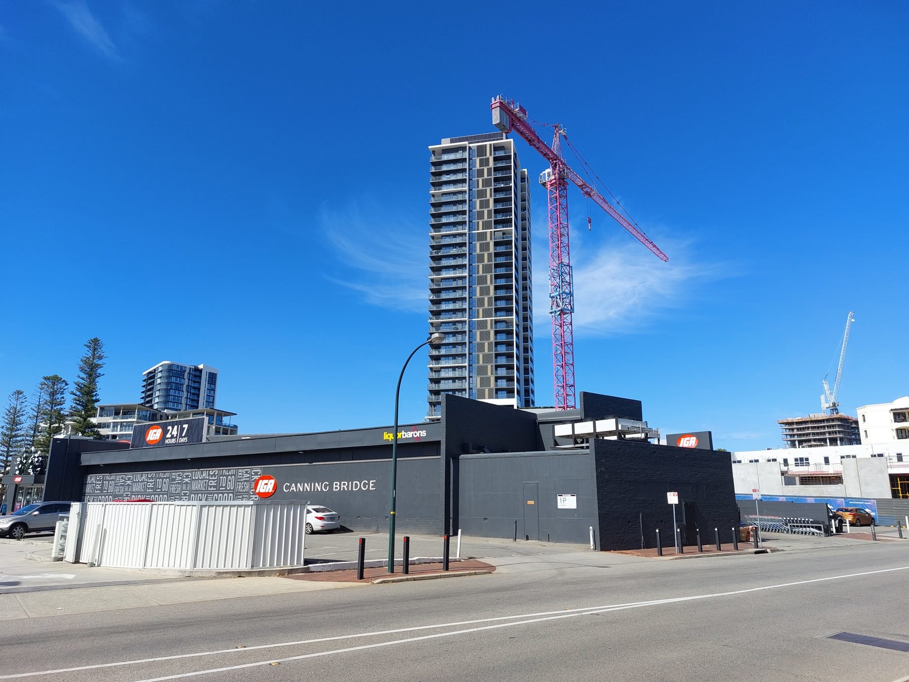 Shops near Canning Bridge, Applecross