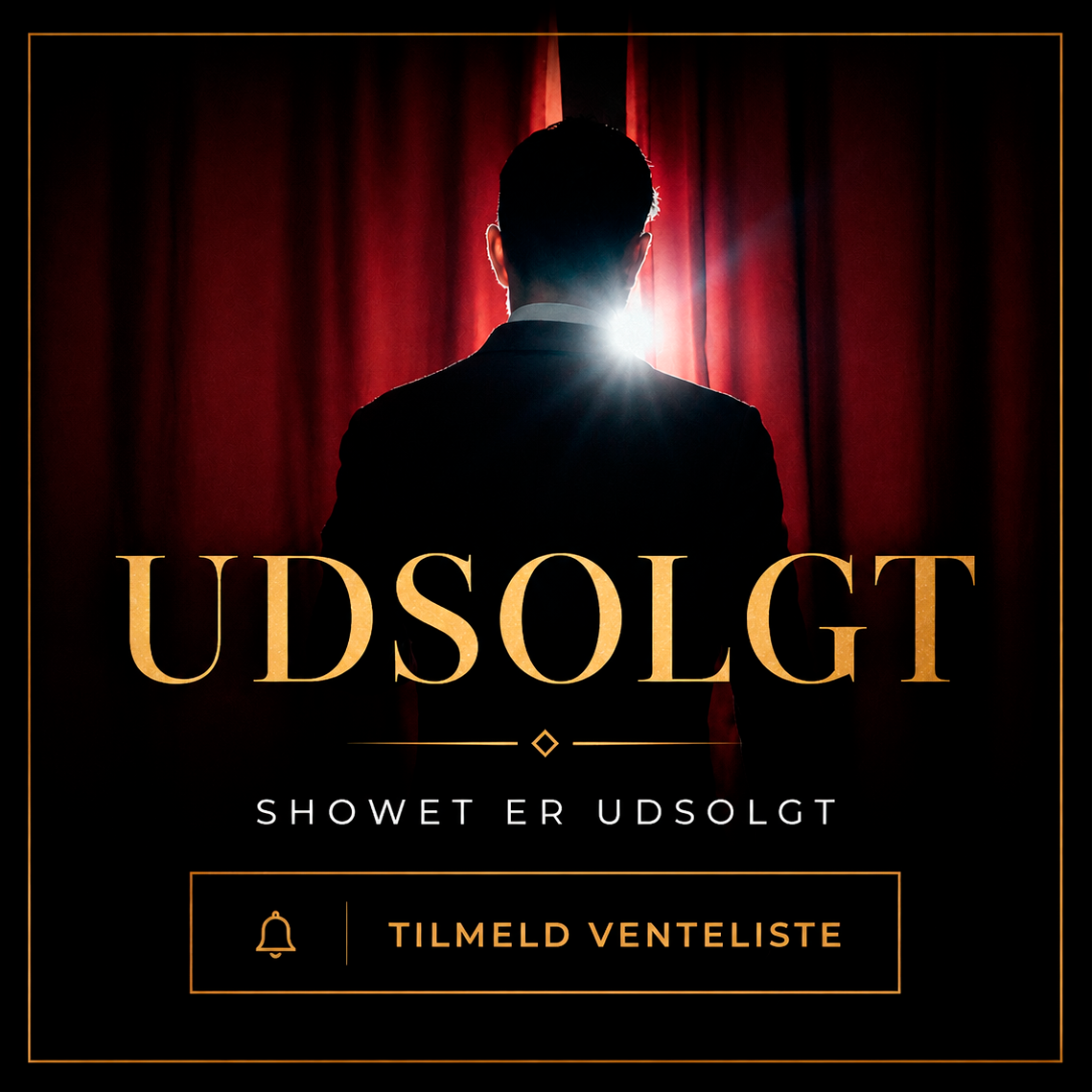 Lørdag d. 23. maj kl. 18.00 (Udsolgt)