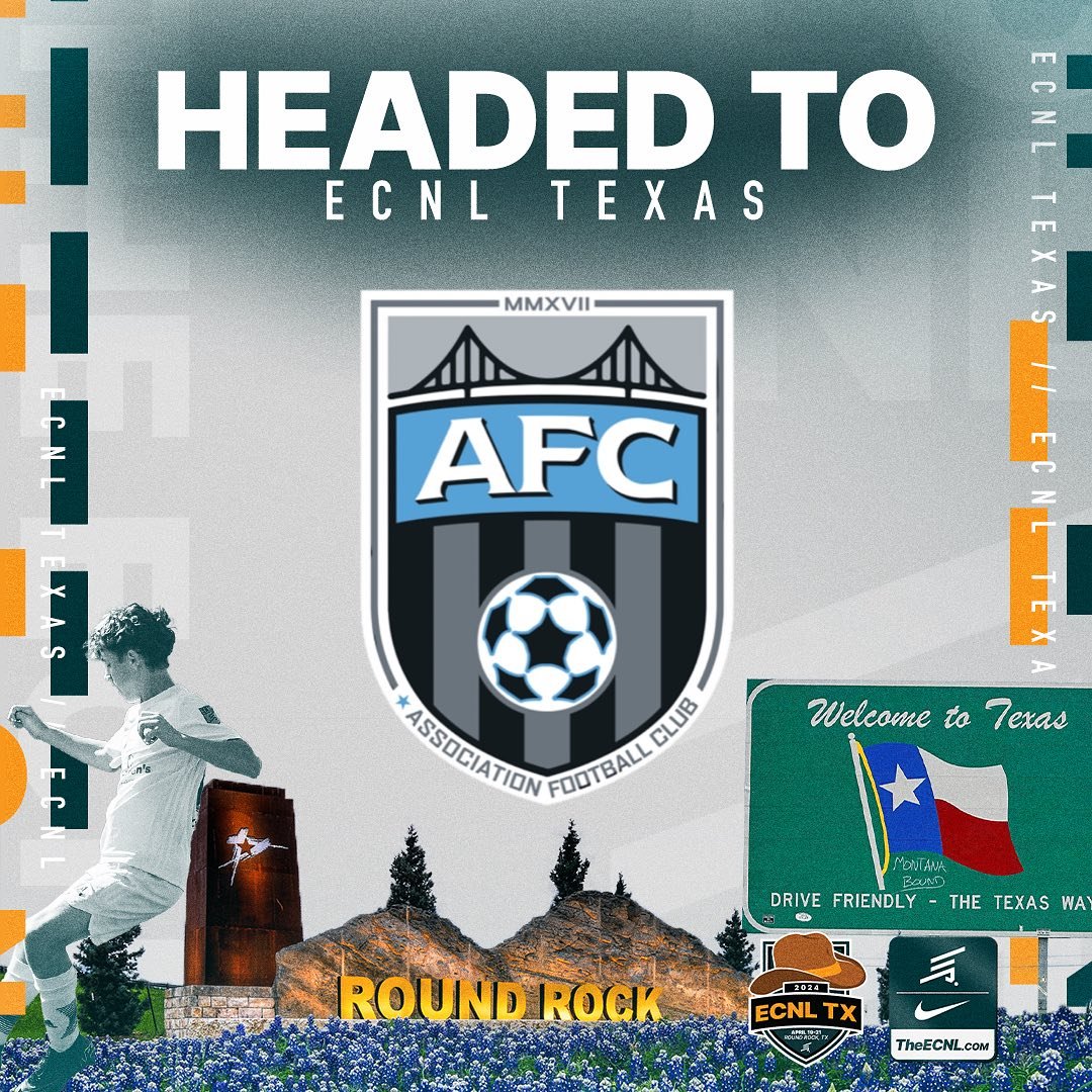 Yeehaw!🤠 Texas here we come! ⚽️ Our 2007 and 2008 boys are ready to wrangle some wins in the Lone Star state! #Elevate #WeAreAFC #WeAreTheEastBay