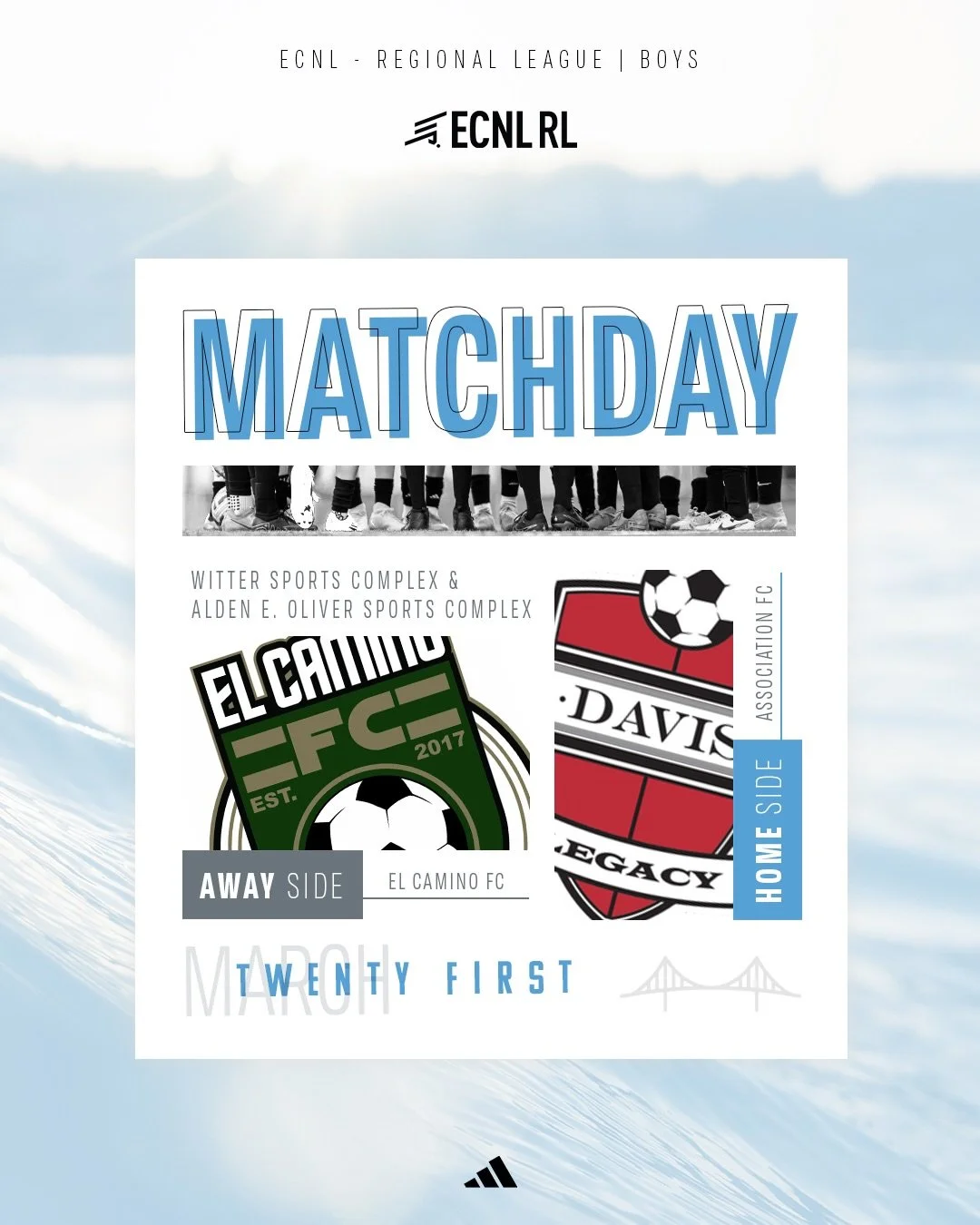 ECNL Boys, ECNL-RL Boys, and ECNL-RL Girls  are back in action this weekend!

ECNL Home vs Santa Rosa
ECNL-RL Boys vs El Camino FC
ECNL-RL Girls @ Wildcard

#AFC #ELEVATE