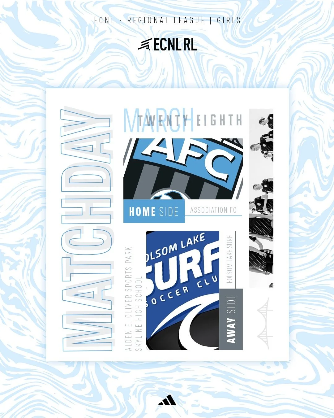 Saturday:
ECNL Boys vs MVLA
ECNL-RL Boys @ Los Gatos

Sunday:
ECNL-RL Girls vs Folsom Lake Surf

#AFC #ELEVATE