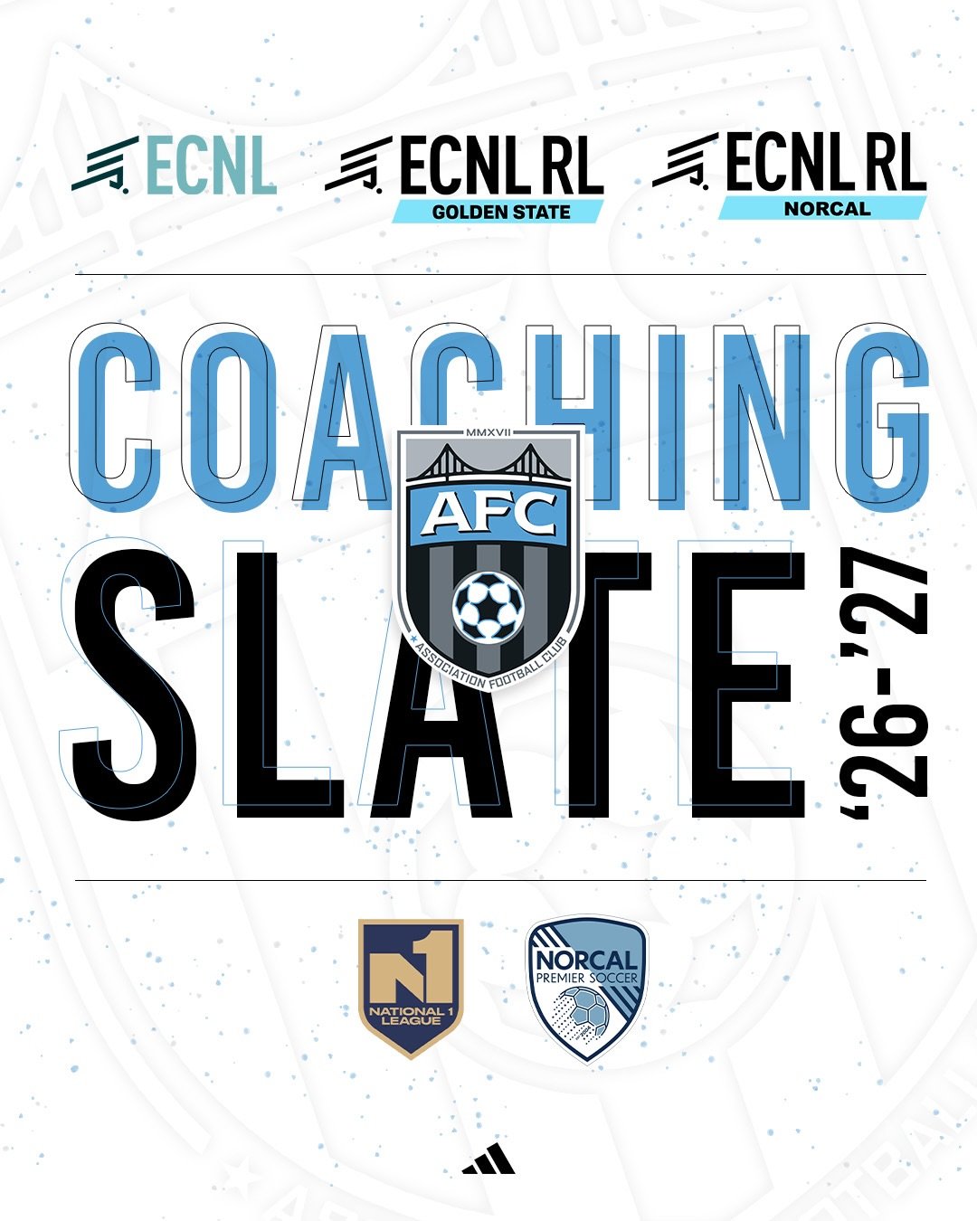 AFC coaching slate for the &lsquo;26-&lsquo;27 has arrived, and we are thrilled to share what is in store for the coming year.

Premier coaching across the board. 💎

#ELEVATE #AFC #Associationfc #professionalcoaches