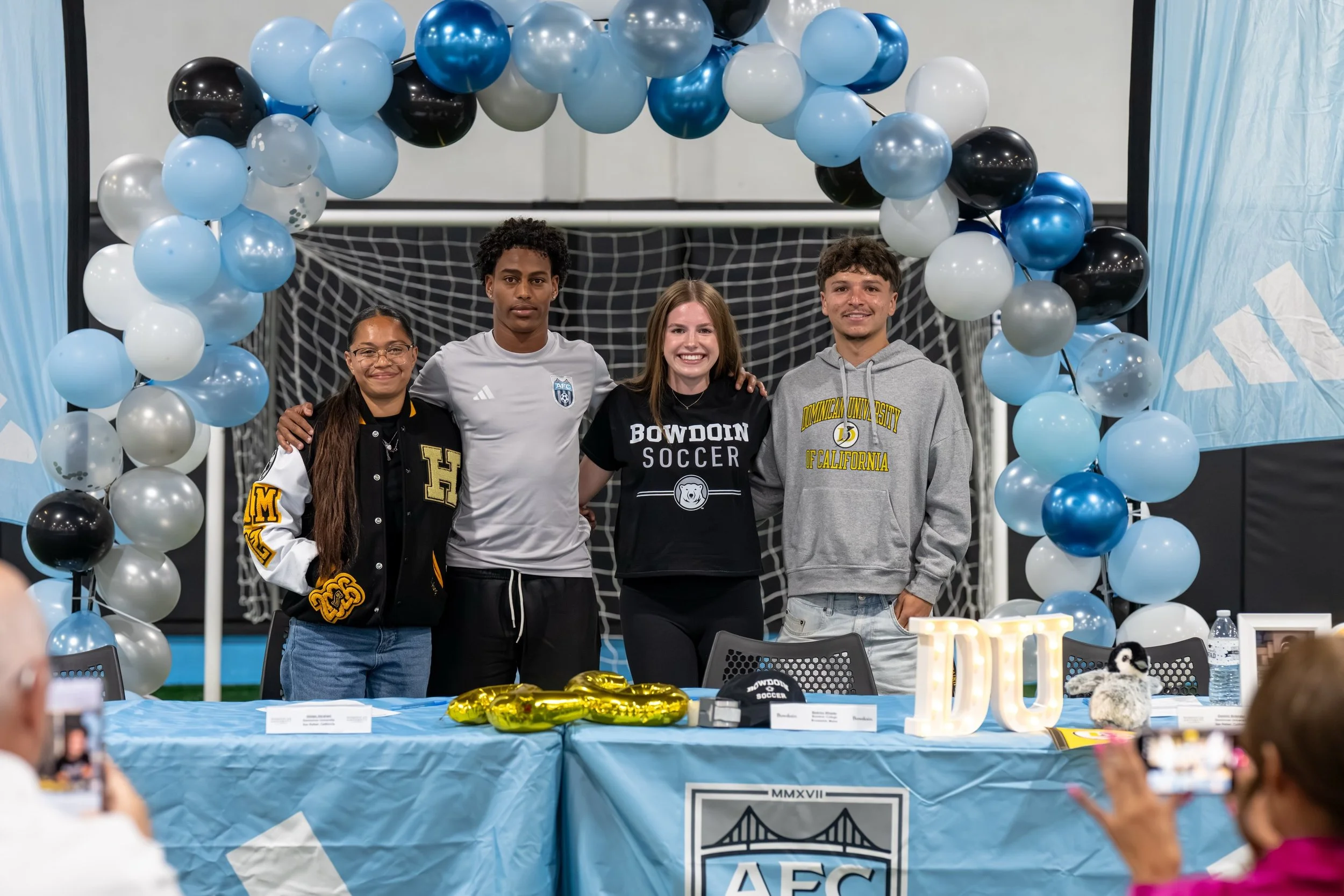 Beautiful evening celebrating AFC athletes who are continuing on the soccer journey at the next level in college. Nothing makes us happier than seeing our players hard work pay off! Good luck at the next stage, the whole AFC family will be rooting fo