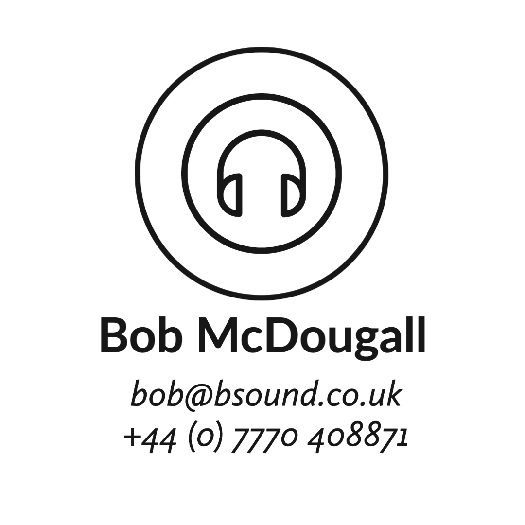 Bob McDougall   sound recordist